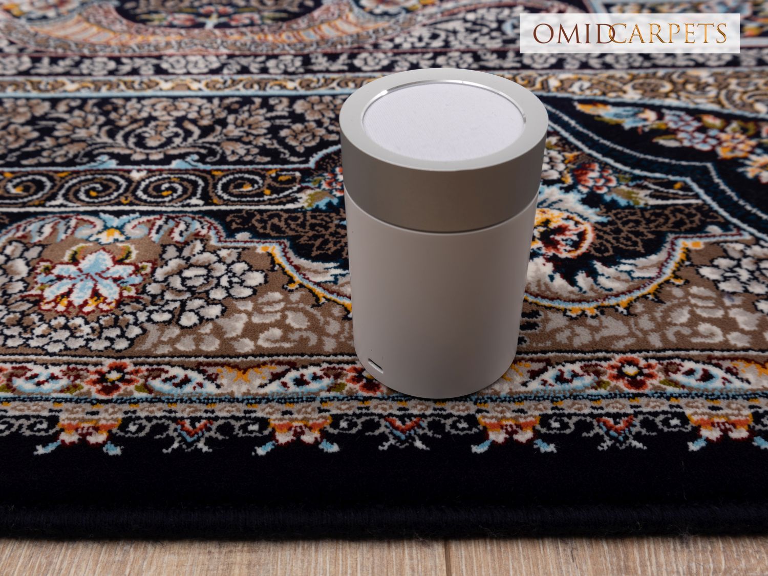 قالین 700 شانه * Donkerblauw Tapijt Laagpolig Klassiek Vloerkleed - Omid Premium Classic - 1,5 Miljoen punten/m²