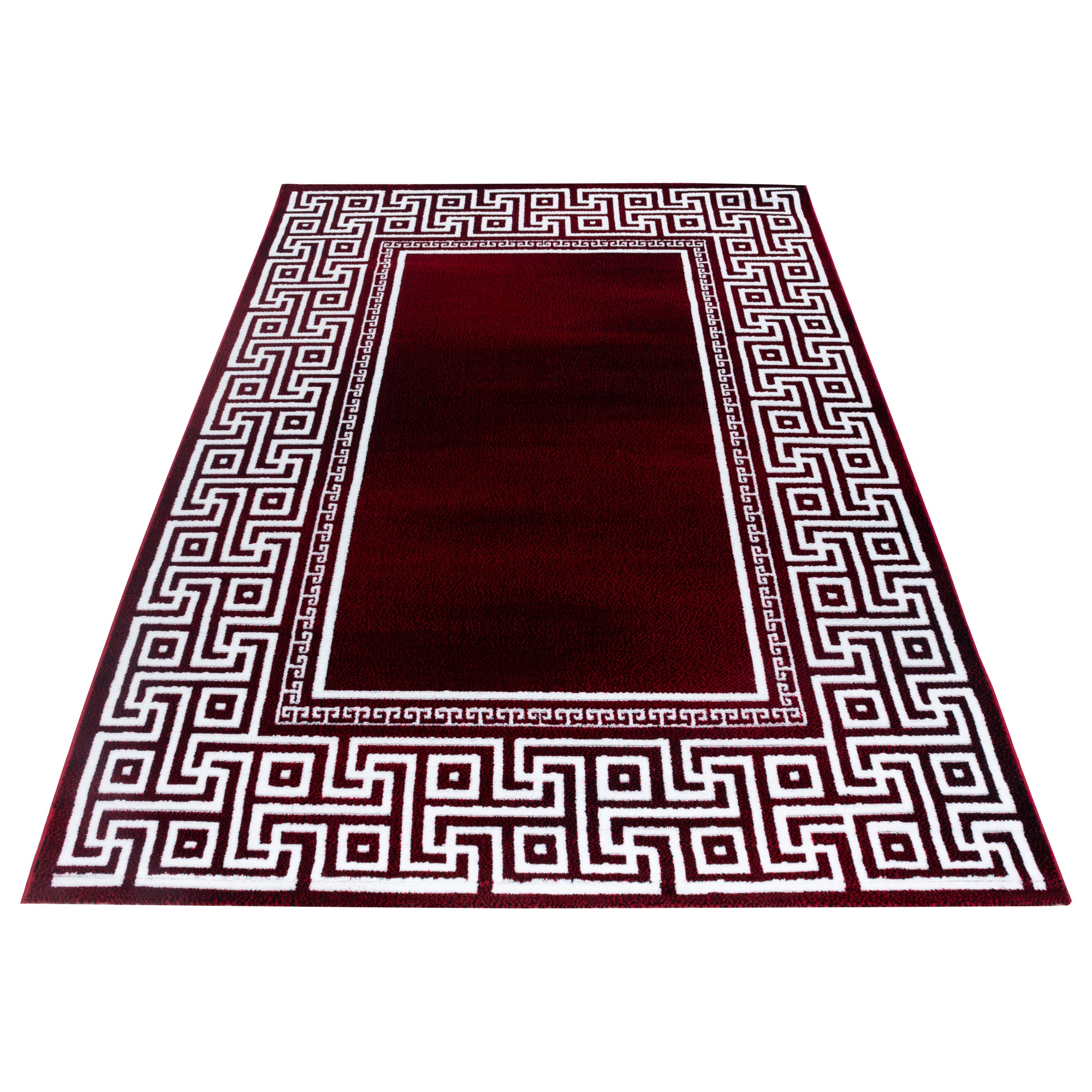 Rood Tapijt Laagpolig Vloerkleed Omid Run - Omid Carpets