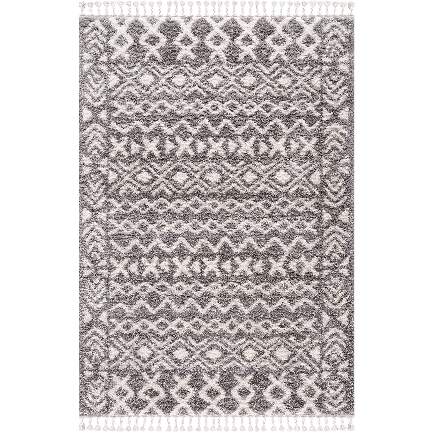 Bruin Tapijt Hoopolig  Vloerkleed - Omid Berber Vibes - Omid Carpets