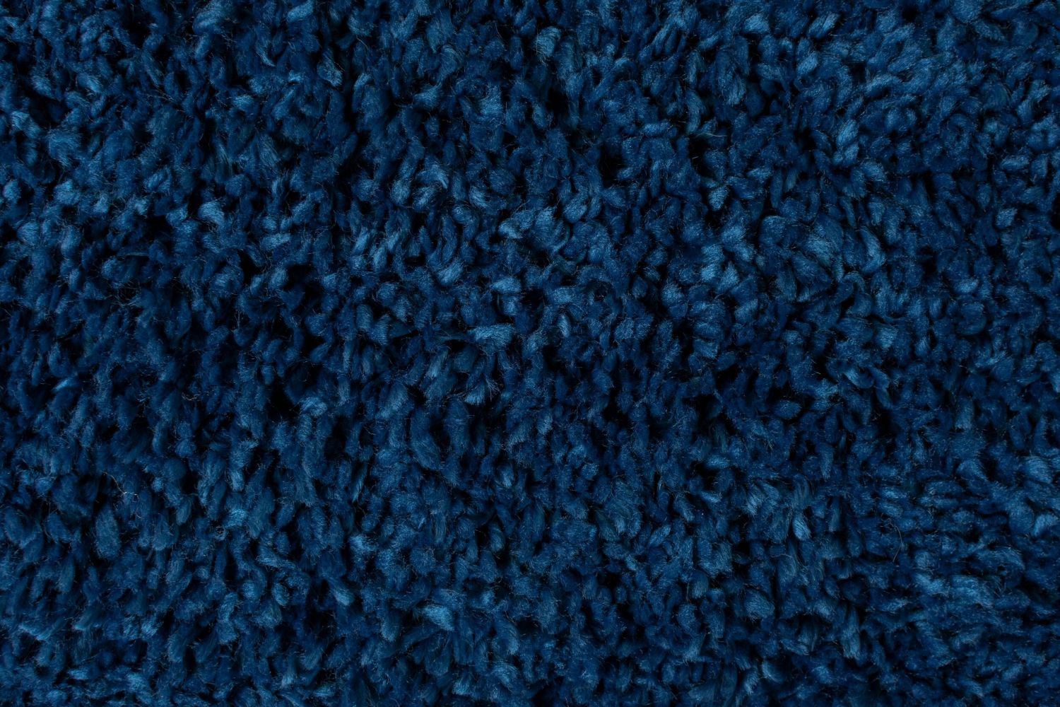 Blauw Tapijt Hoogpolig Vloerkleed Omid Premium Shaggy