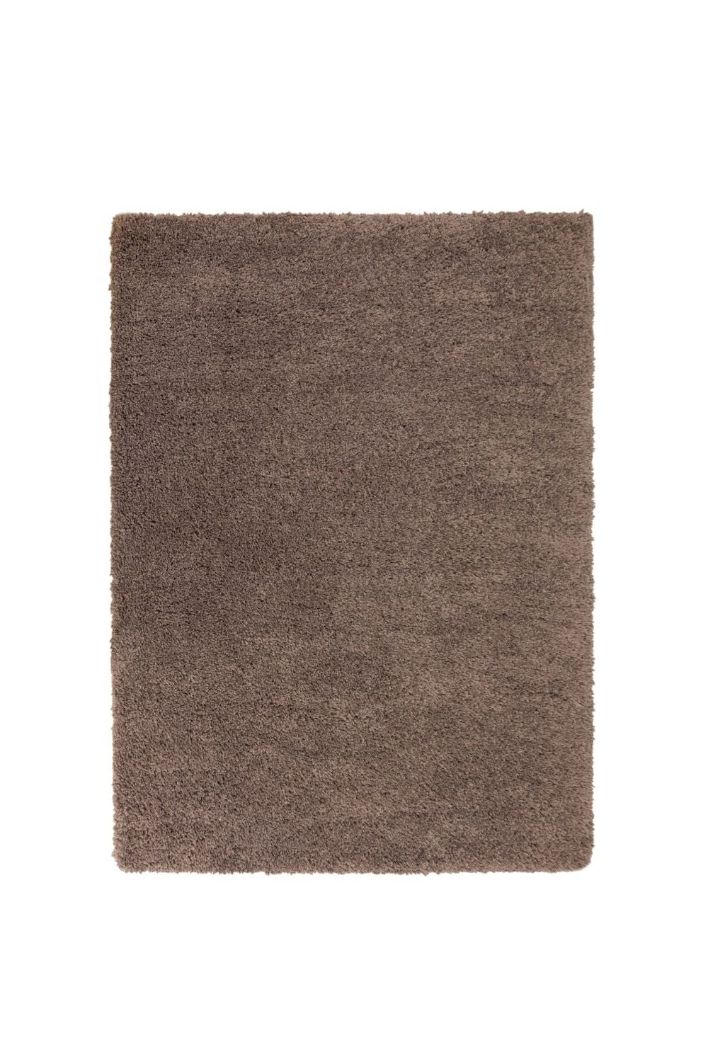 Bruin Tapijt Hoogpolig Vloerkleed Omid Premium Shaggy