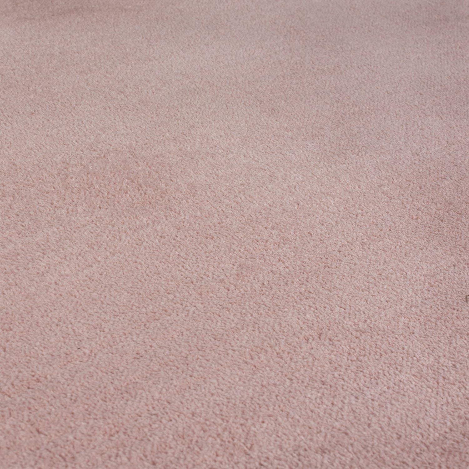 Roze Tapijt Laagpolig Vloerkleed Omid Effen Elegant