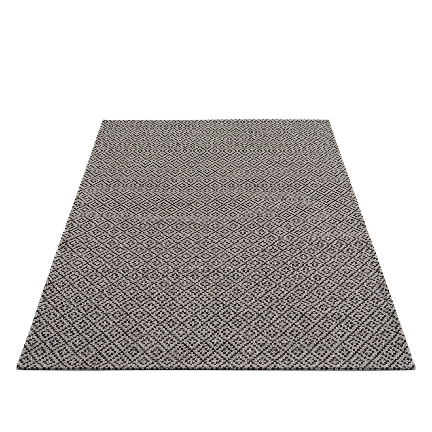 Grijs Tapijt Vlakgeweven Vloerkleed - Omid Vlakgeweven - Gemakkelijk in onderhoud 3 - Omid Carpets