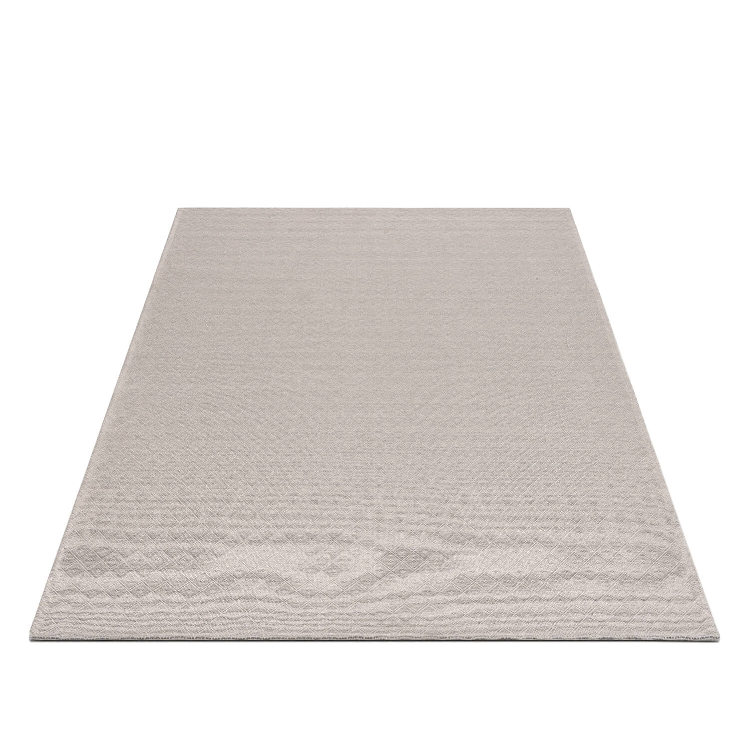 Grijs Tapijt Vlakgeweven Vloerkleed - Omid Vlakgeweven - Gemakkelijk in onderhoud - Omid Carpets