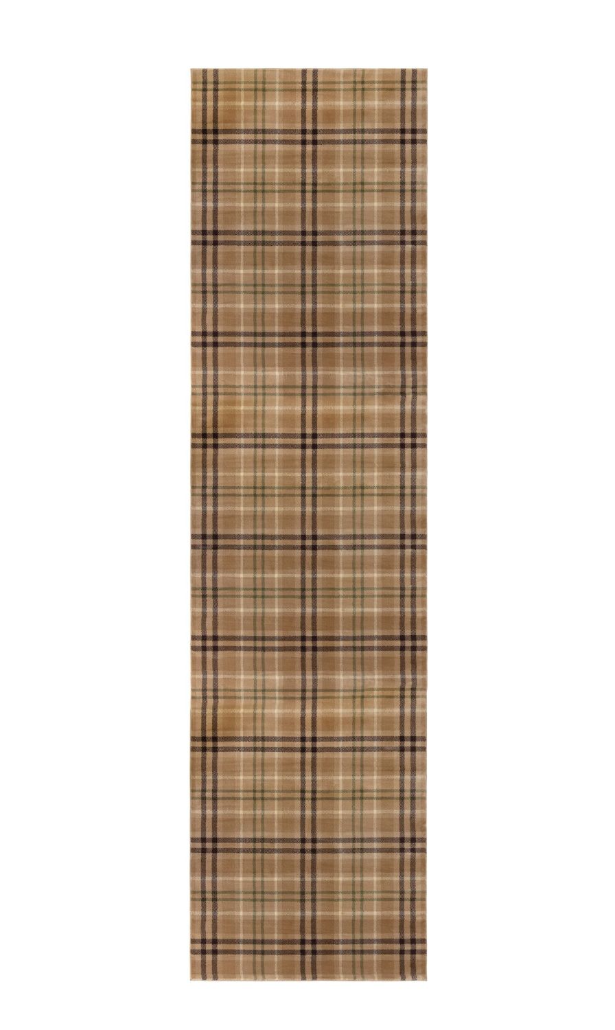 Beige Tapijt Laagpolig Vloerkleed Omid Feeling Good