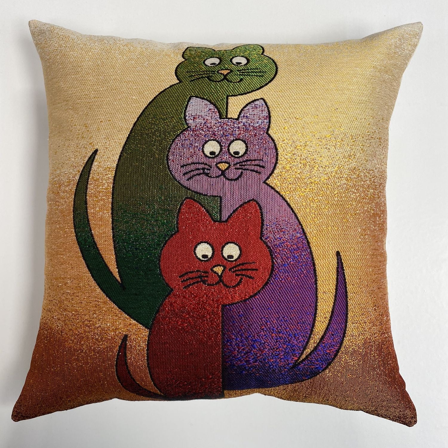 Cat Pillow 45x45cm - Pillow Cover - Cat Lover Gift - Cat Owner Gift - Cat Lover Gift Women - Cat Gifts for Cat Lovers - Fun Pillow