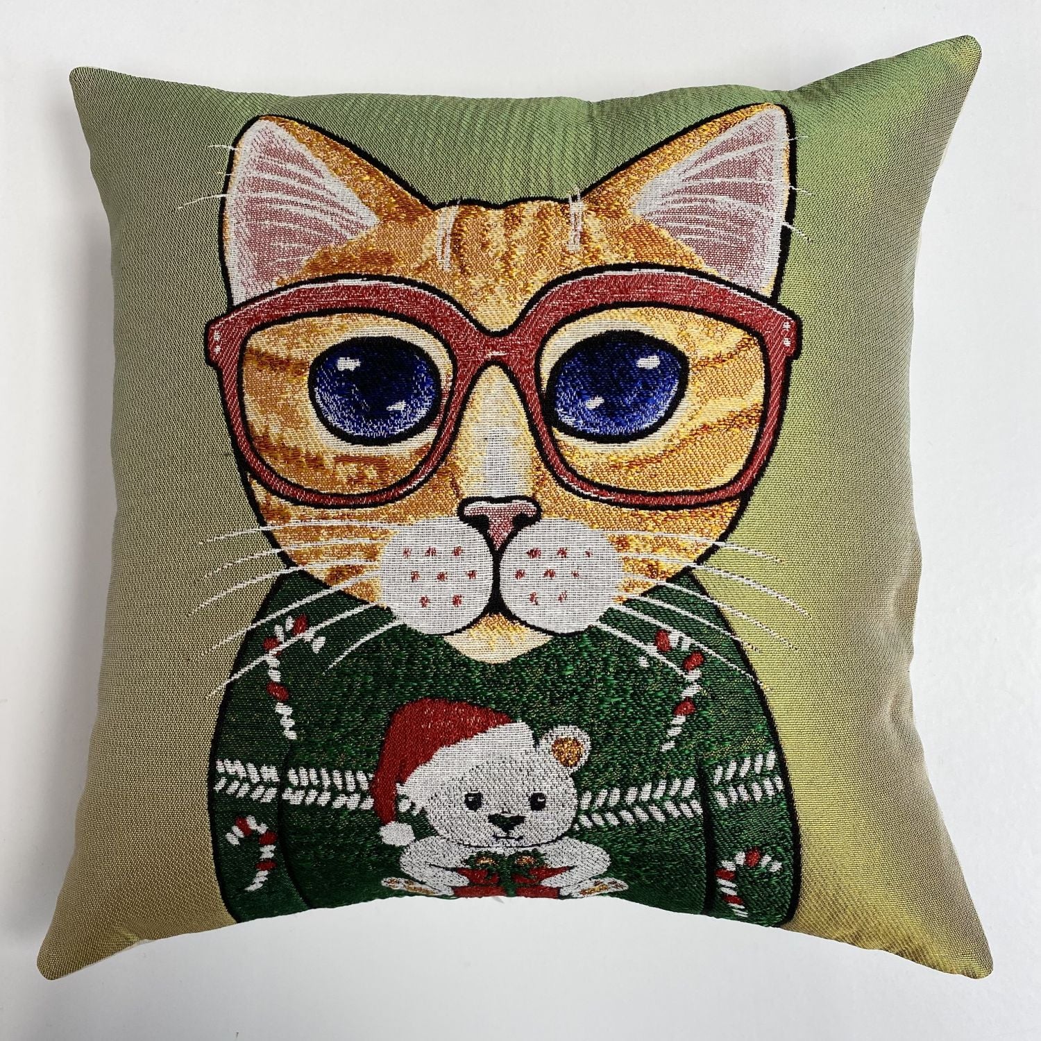 Cat Pillow 45x45cm - Pillow Cover - Cat Lover Gift - Cat Owner Gift - Cat Lover Gift Women - Cat Gifts for Cat Lovers - Fun Pillow