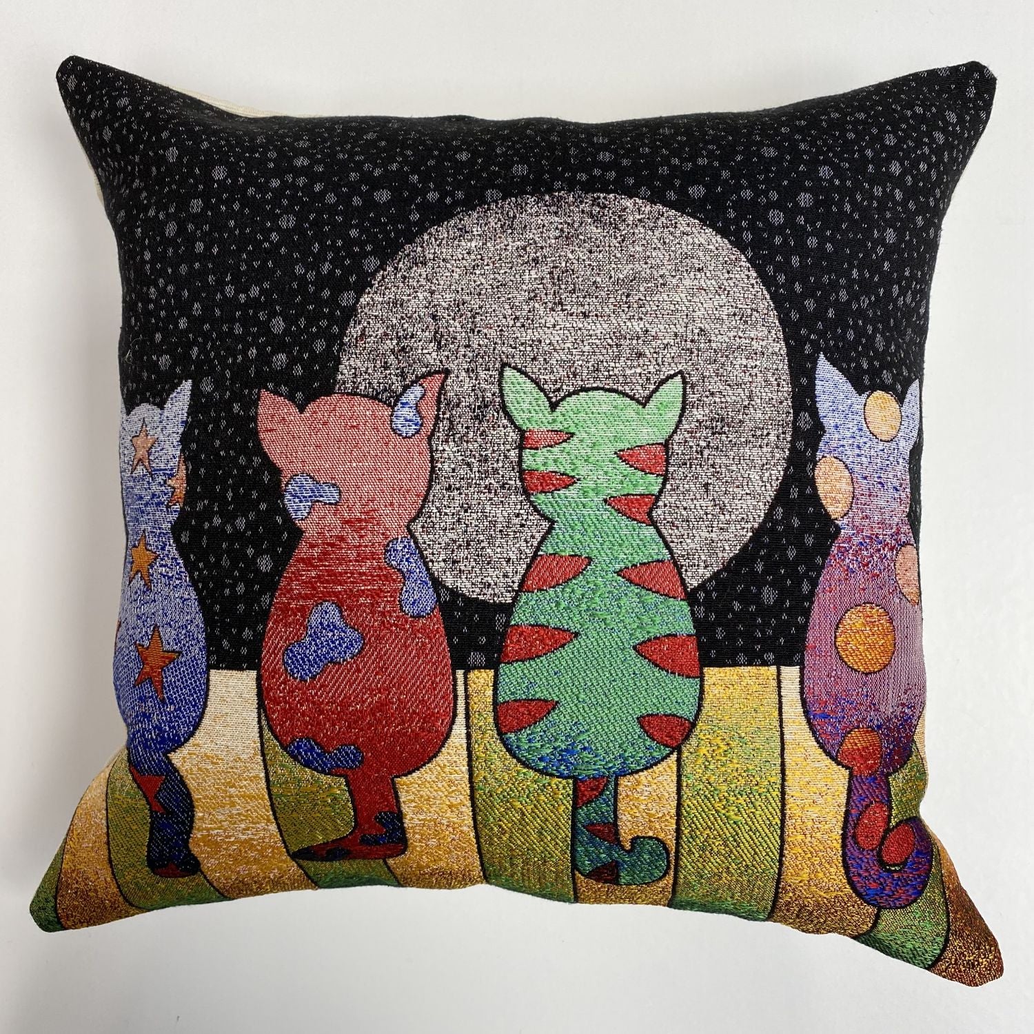 Cat Pillow 45x45cm - Pillow Cover - Cat Lover Gift - Cat Owner Gift - Cat Lover Gift Women - Cat Gifts for Cat Lovers - Fun Pillow