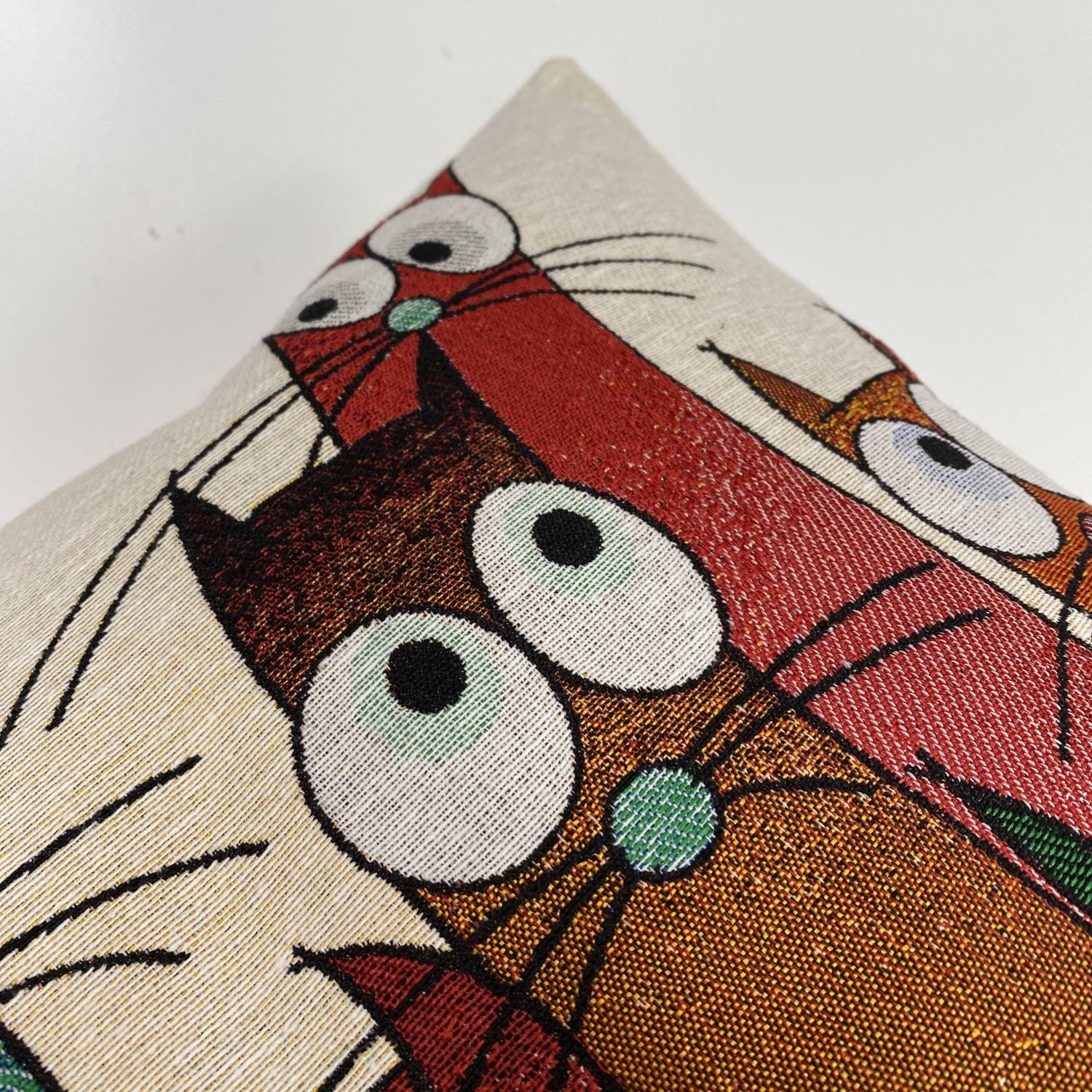 Cat Pillow 45x45cm - Pillow Cover - Cat Lover Gift - Cat Owner Gift - Cat Lover Gift Women - Cat Gifts for Cat Lovers - Fun Pillow