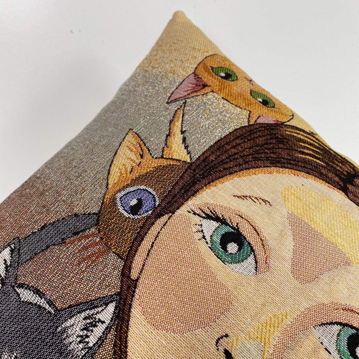 Cat Pillow 45x45cm - Pillow Cover - Cat Lover Gift - Cat Owner Gift - Cat Lover Gift Women - Cat Gifts for Cat Lovers - Fun Pillow