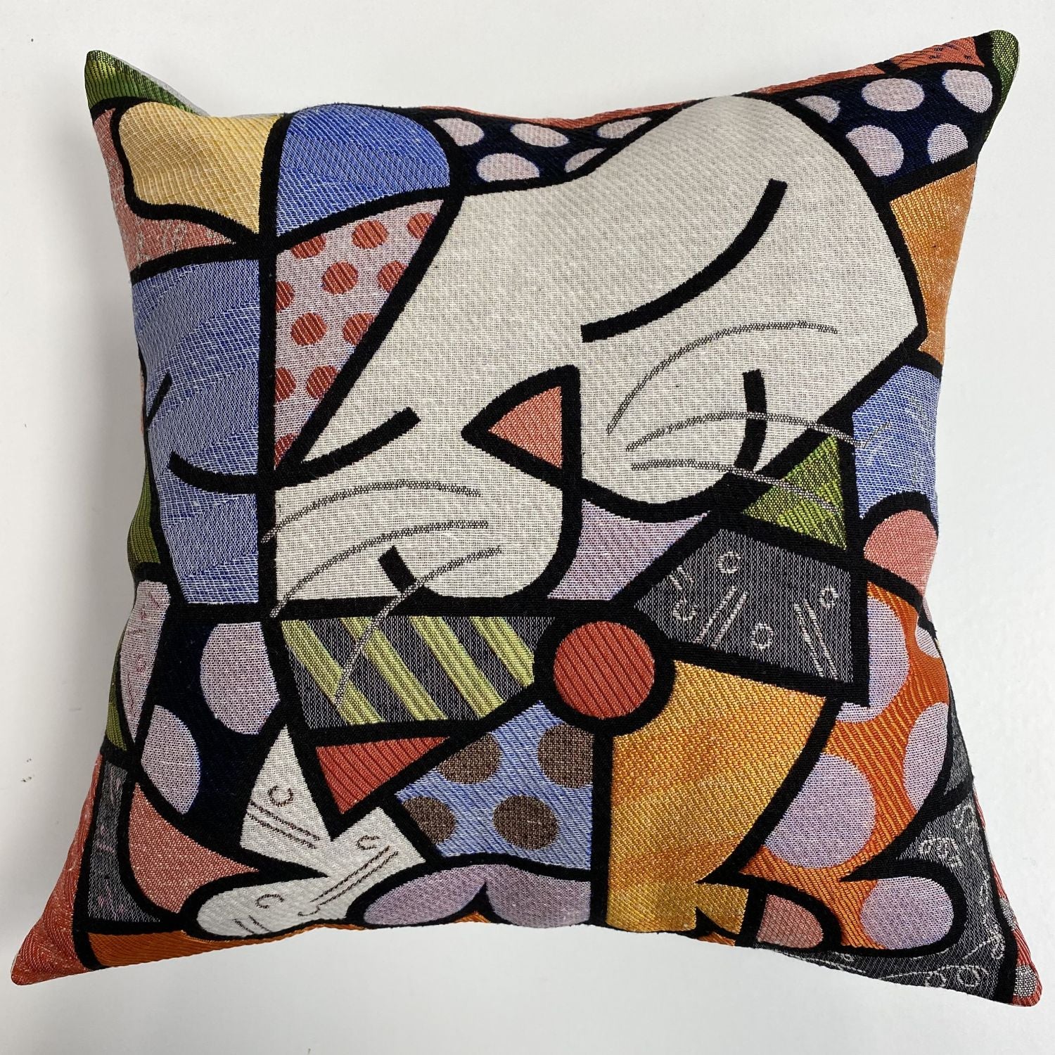 Cat Pillow 45x45cm - Pillow Cover - Cat Lover Gift - Cat Owner Gift - Cat Lover Gift Women - Cat Gifts for Cat Lovers - Fun Pillow