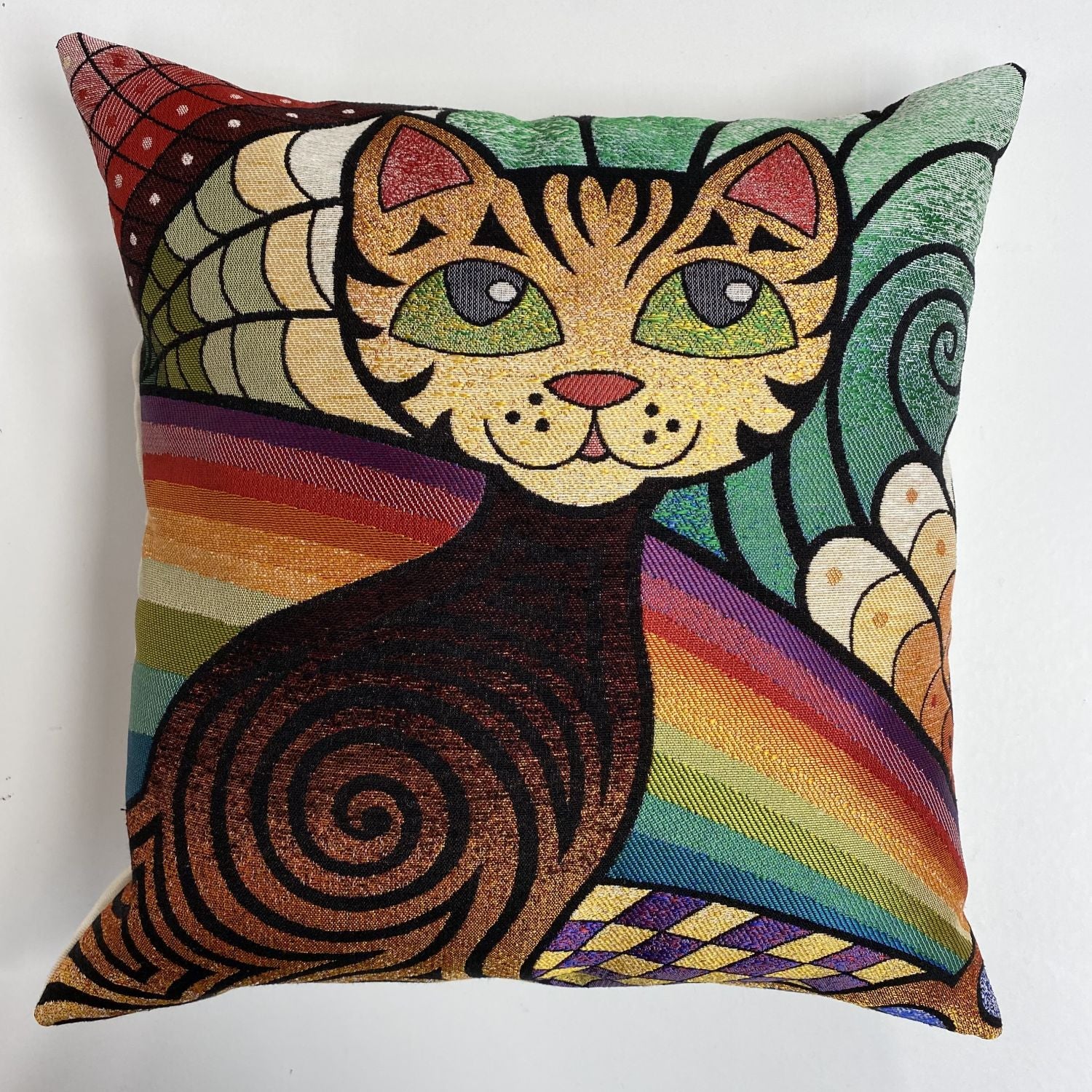 Cat Pillow 45x45cm - Pillow Cover - Cat Lover Gift - Cat Owner Gift - Cat Lover Gift Women - Cat Gifts for Cat Lovers - Fun Pillow