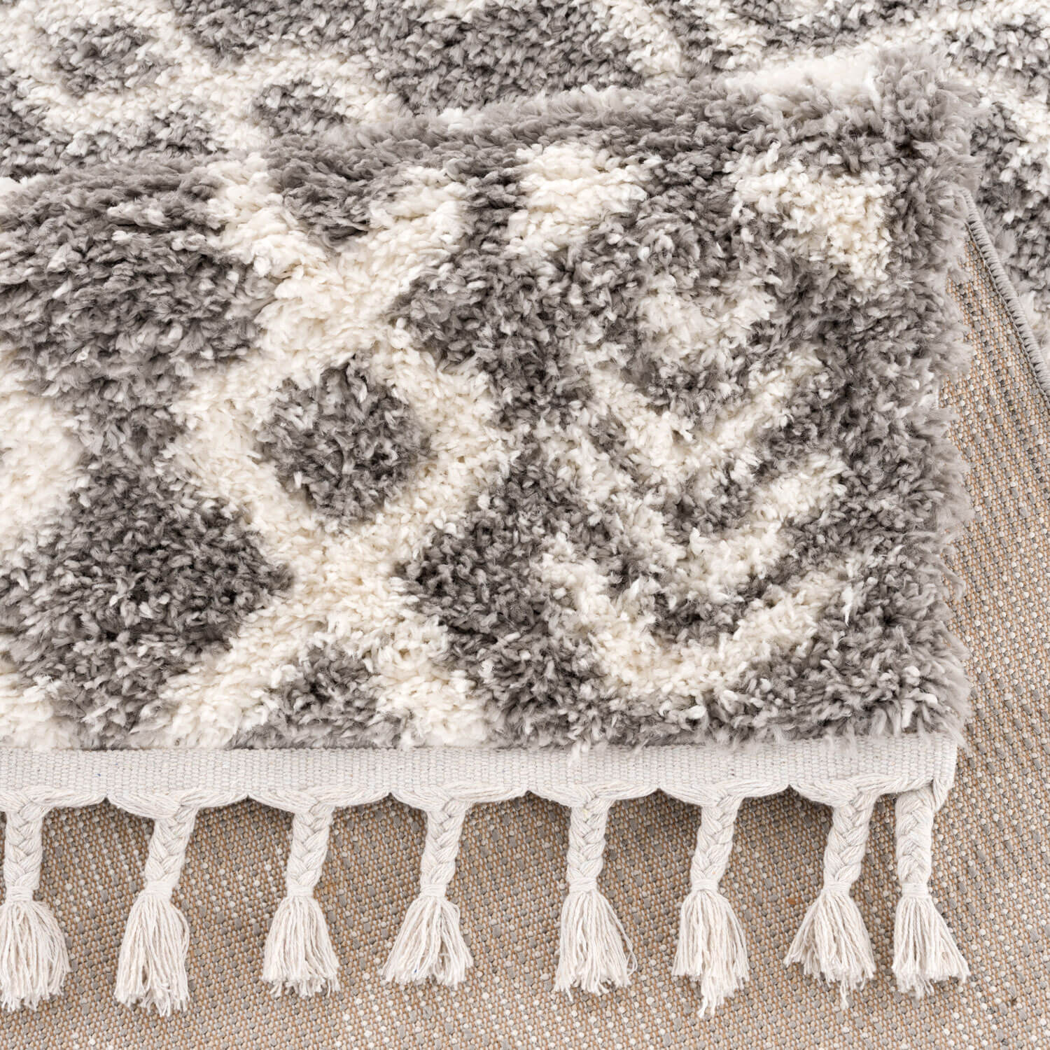 Bruin Tapijt Hoopolig Vloerkleed - Omid Berber Vibes - Omid Carpets