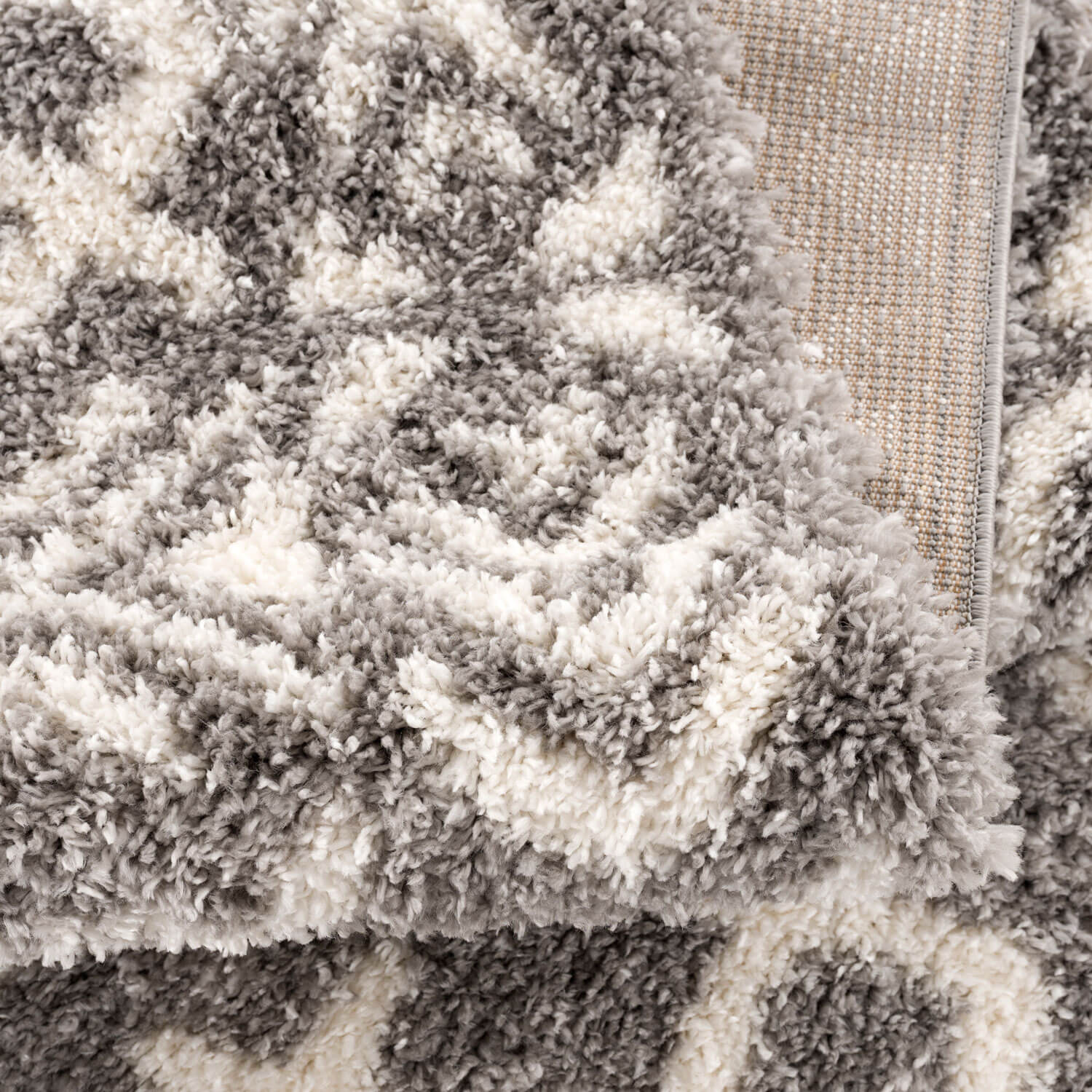 Bruin Tapijt Hoopolig Vloerkleed - Omid Berber Vibes - Omid Carpets
