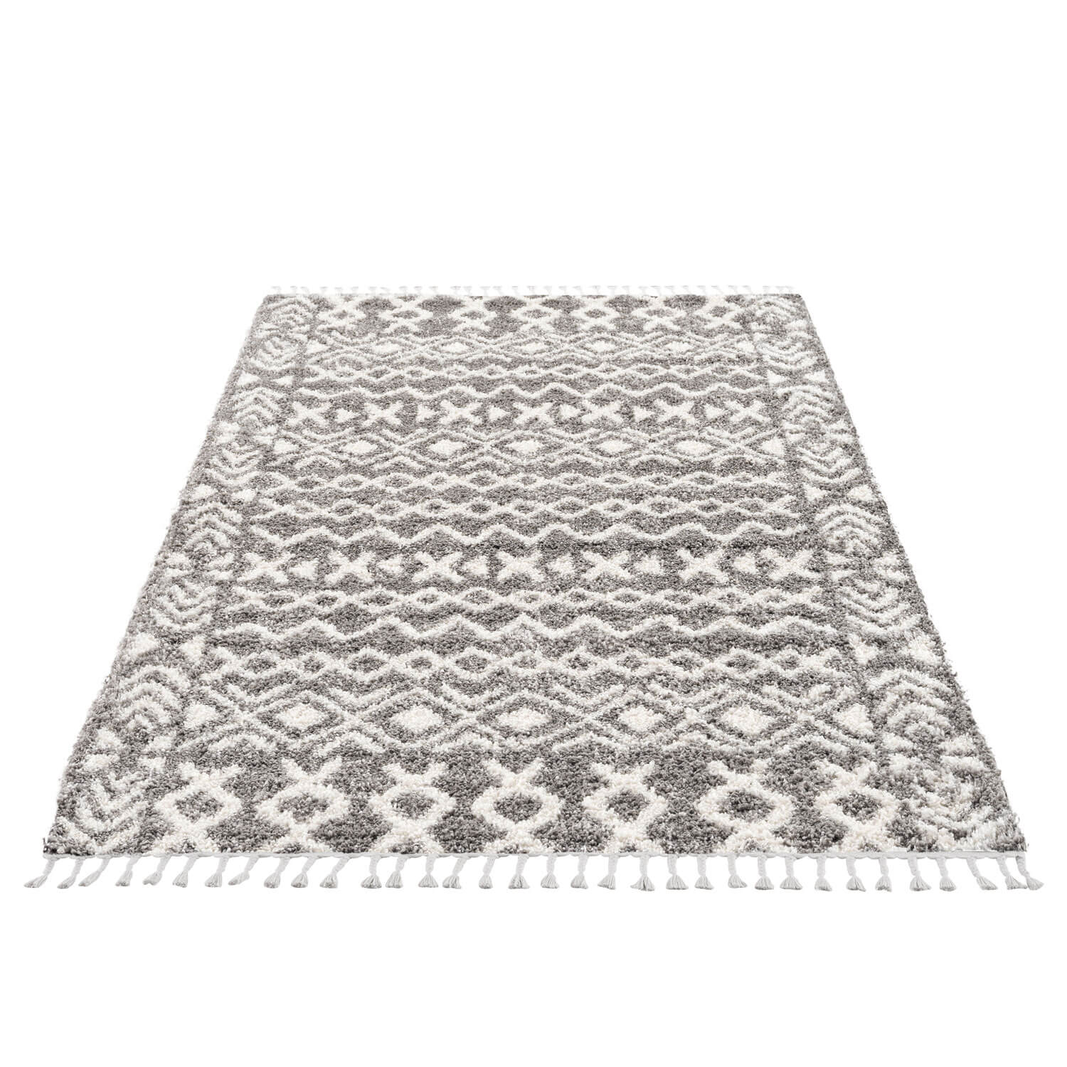 Bruin Tapijt Hoopolig  Vloerkleed - Omid Berber Vibes - Omid Carpets