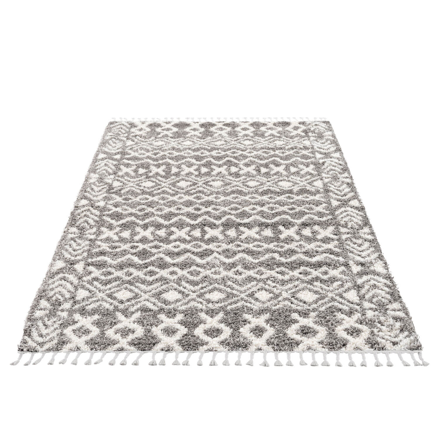 Bruin Tapijt Hoopolig Vloerkleed - Omid Berber Vibes - Omid Carpets