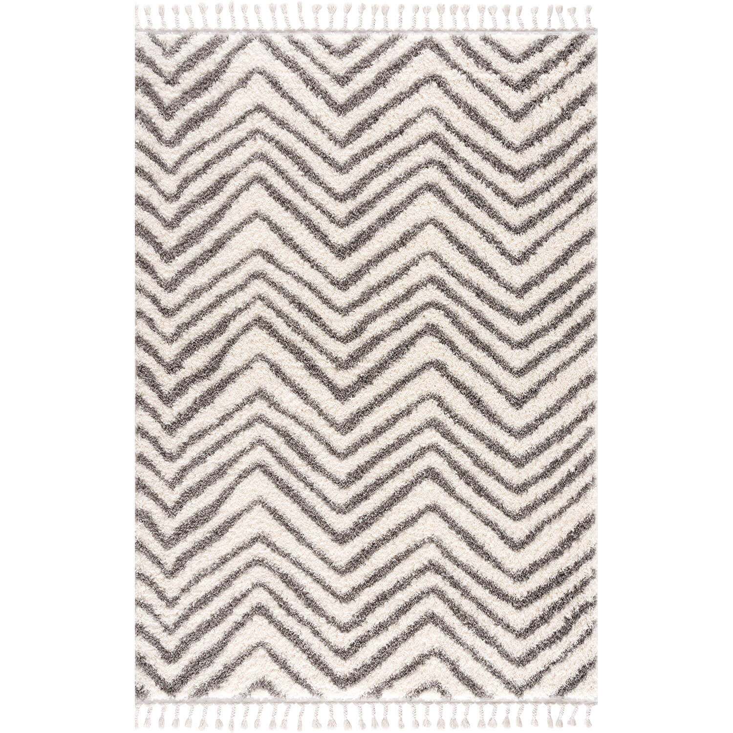 Crème Tapijt Hoopolig Vloerkleed - Omid Berber Vibes - Omid Carpets