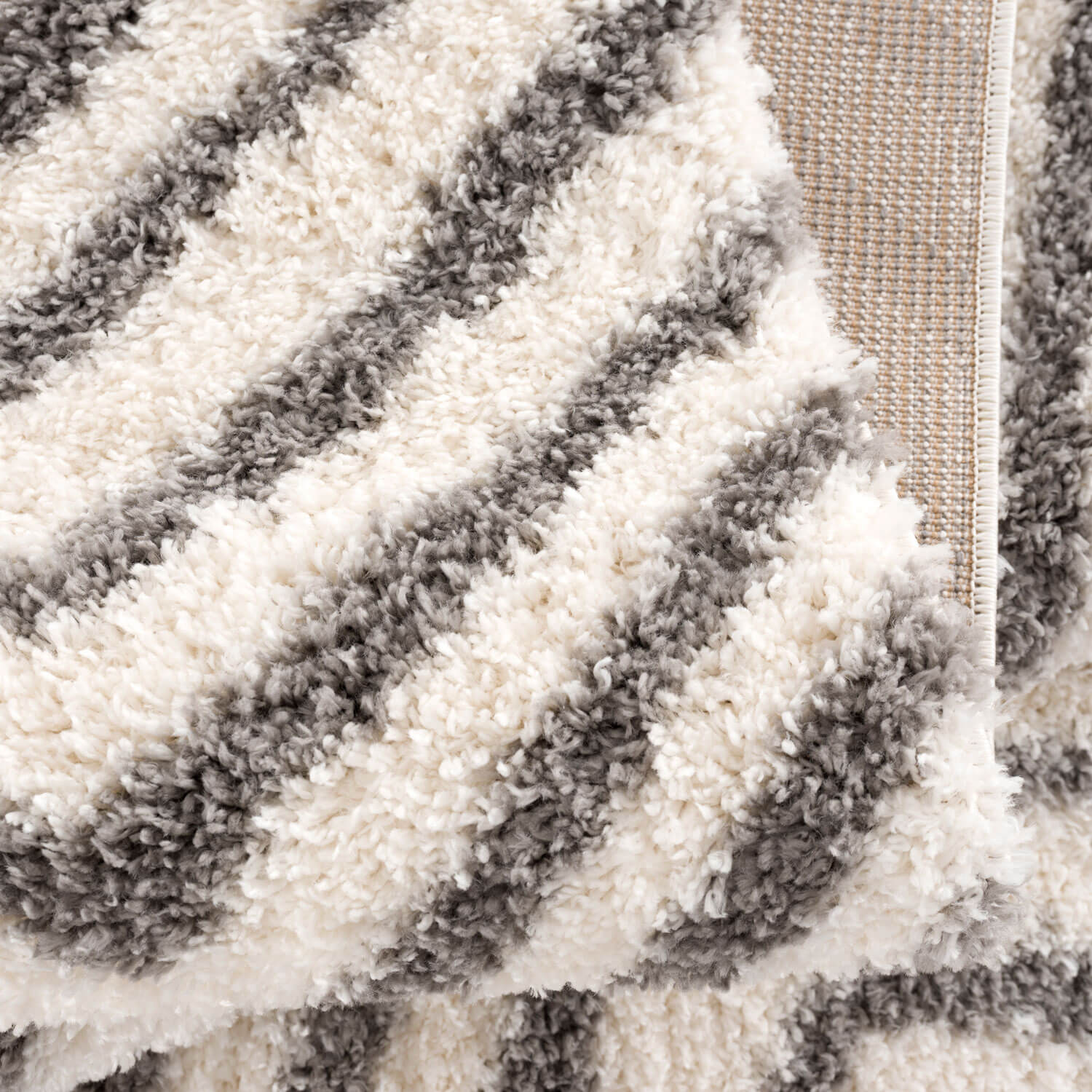Crème Tapijt Hoopolig Vloerkleed - Omid Berber Vibes - Omid Carpets