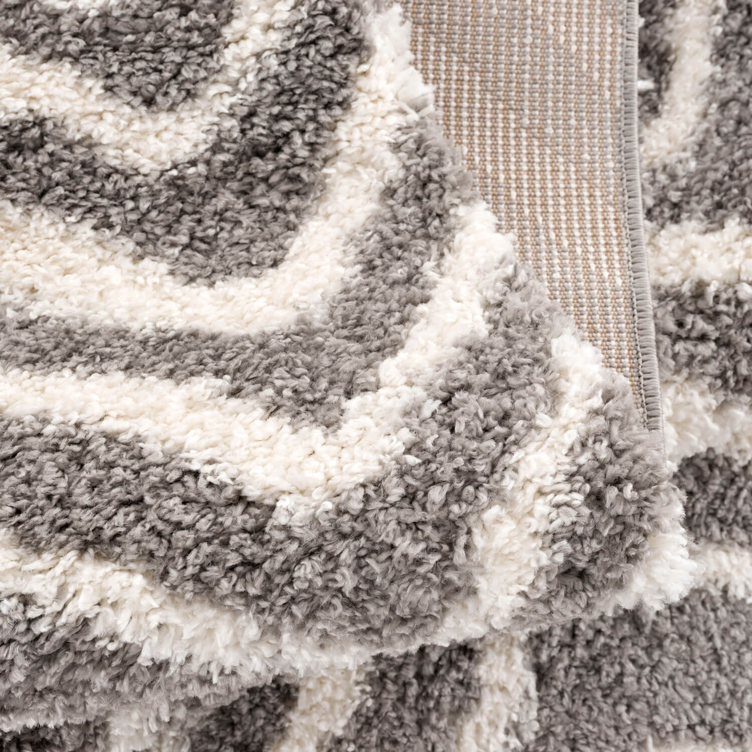 Bruin Tapijt Hoopolig Vloerkleed - Omid Berber Vibes 2 - Omid Carpets