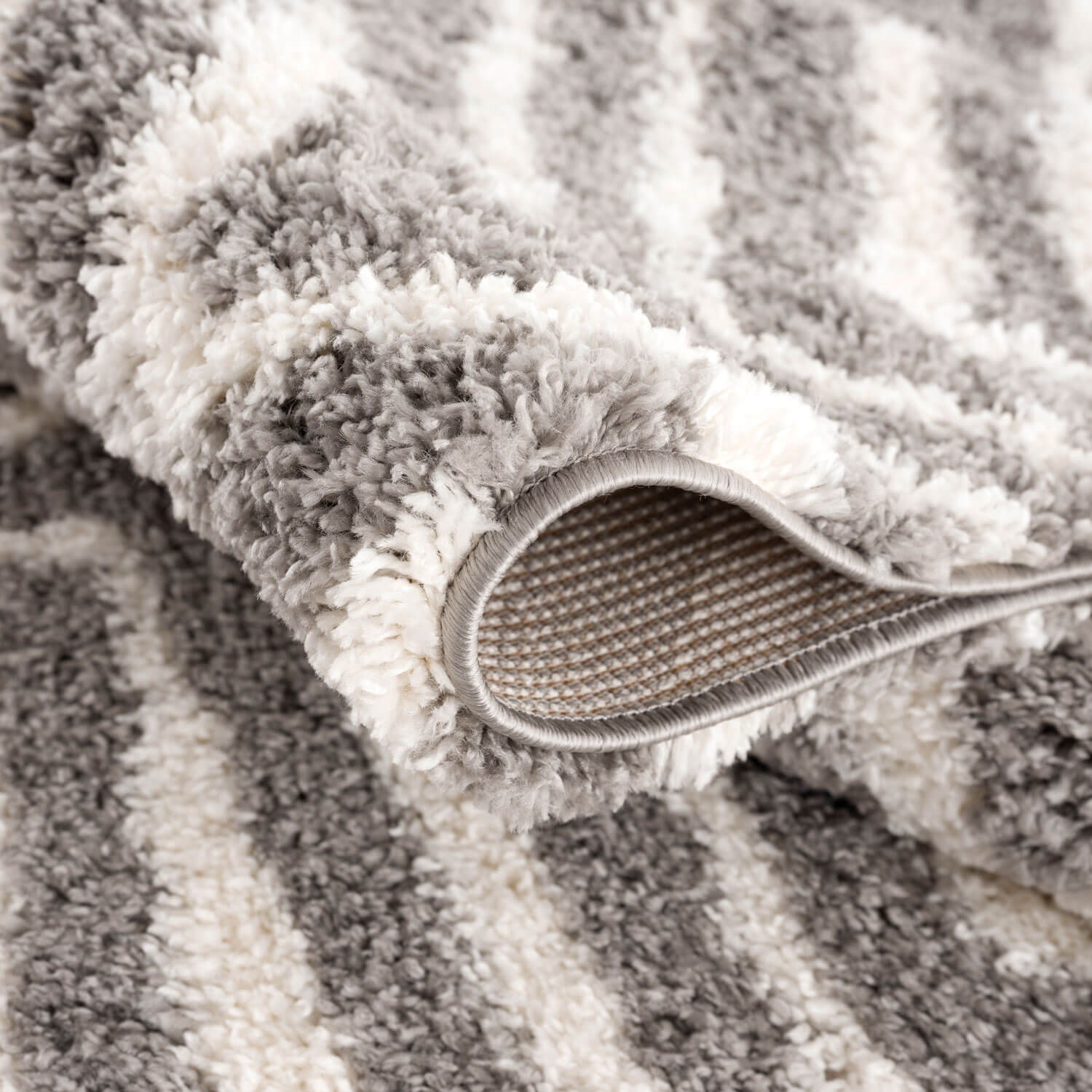 Bruin Tapijt Hoopolig Vloerkleed - Omid Berber Vibes 2 - Omid Carpets