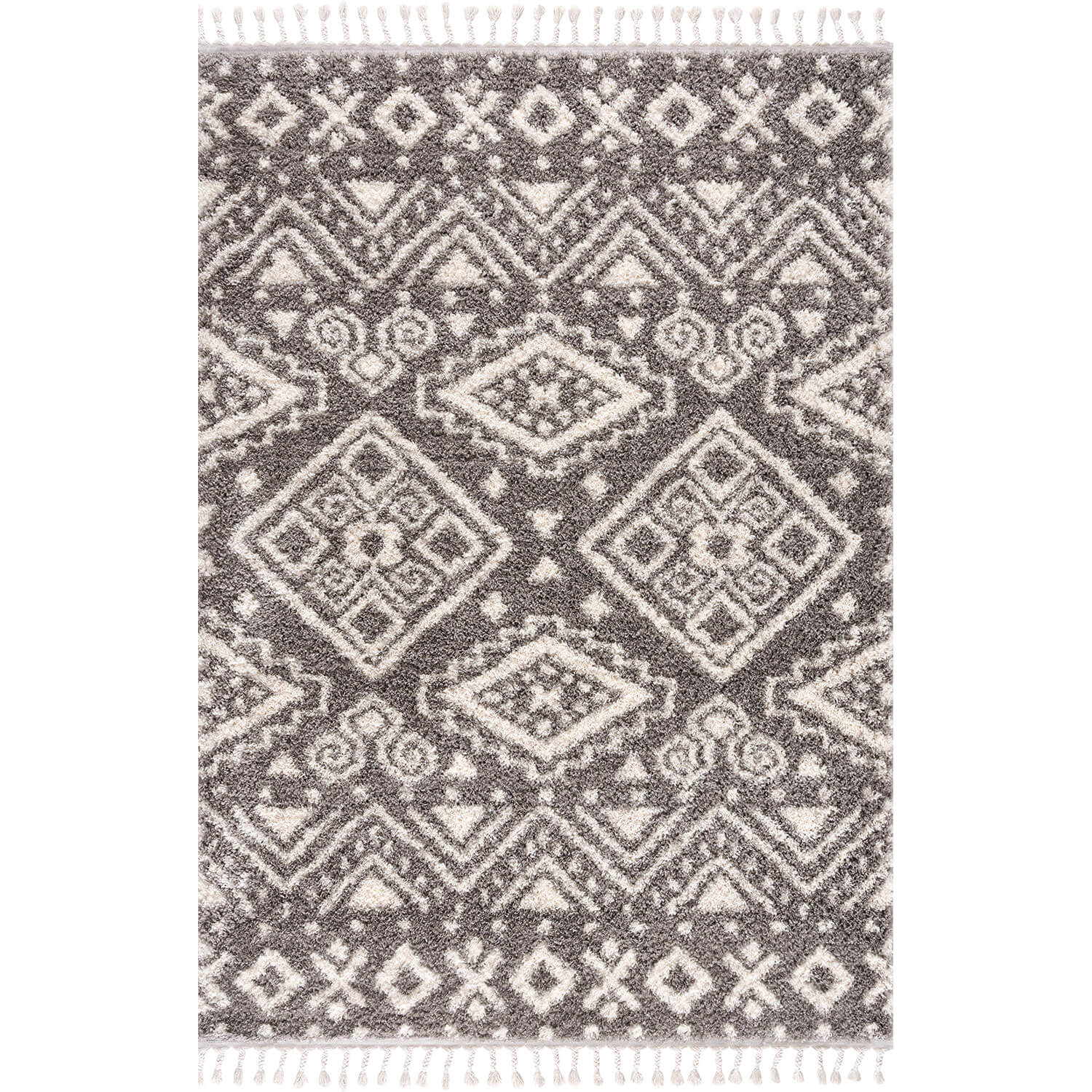 Bruin Tapijt Hoopolig Vloerkleed - Omid Berber Vibes 4 - Omid Carpets