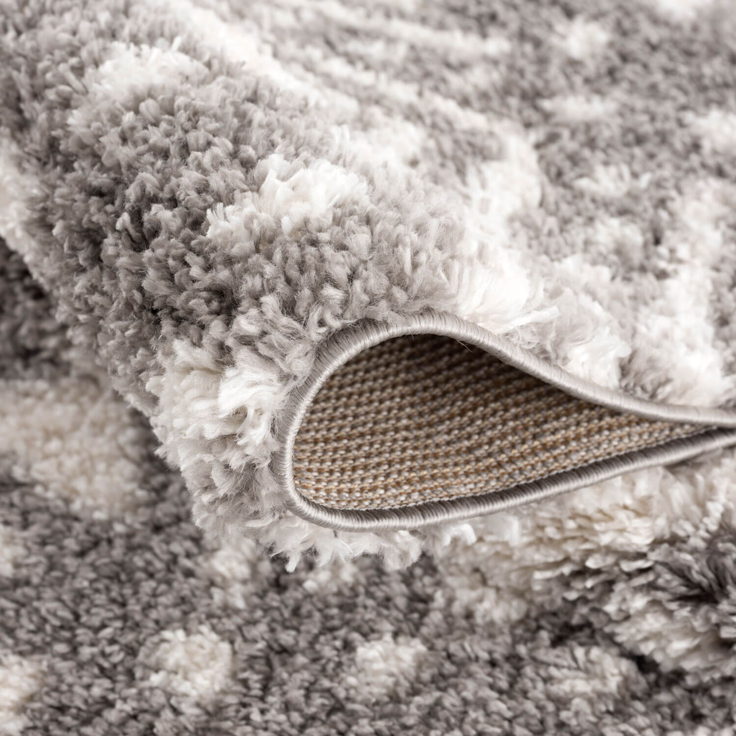 Bruin Tapijt Hoopolig Vloerkleed - Omid Berber Vibes 4 - Omid Carpets