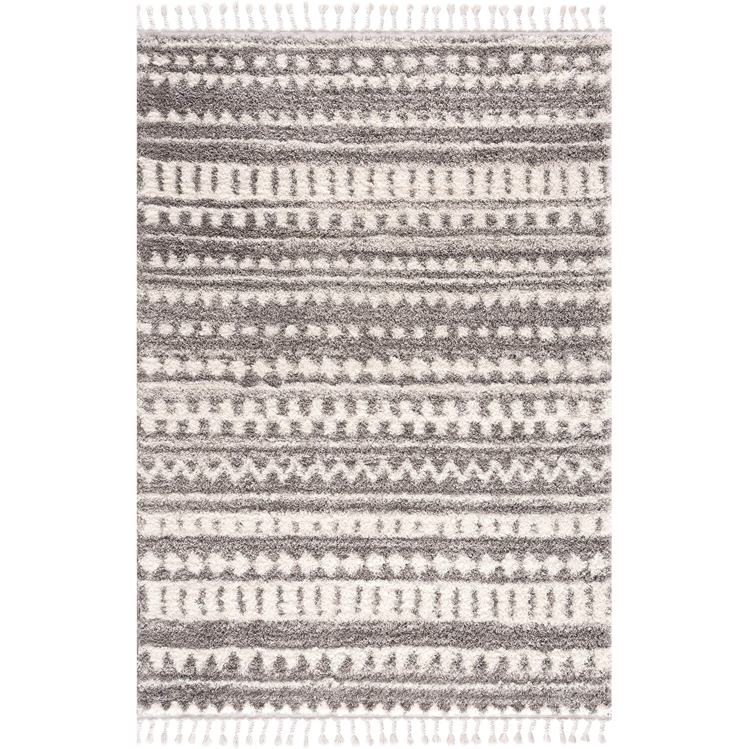 Bruin Tapijt Hoopolig  Vloerkleed - Omid Berber Vibes 5 - Omid Carpets