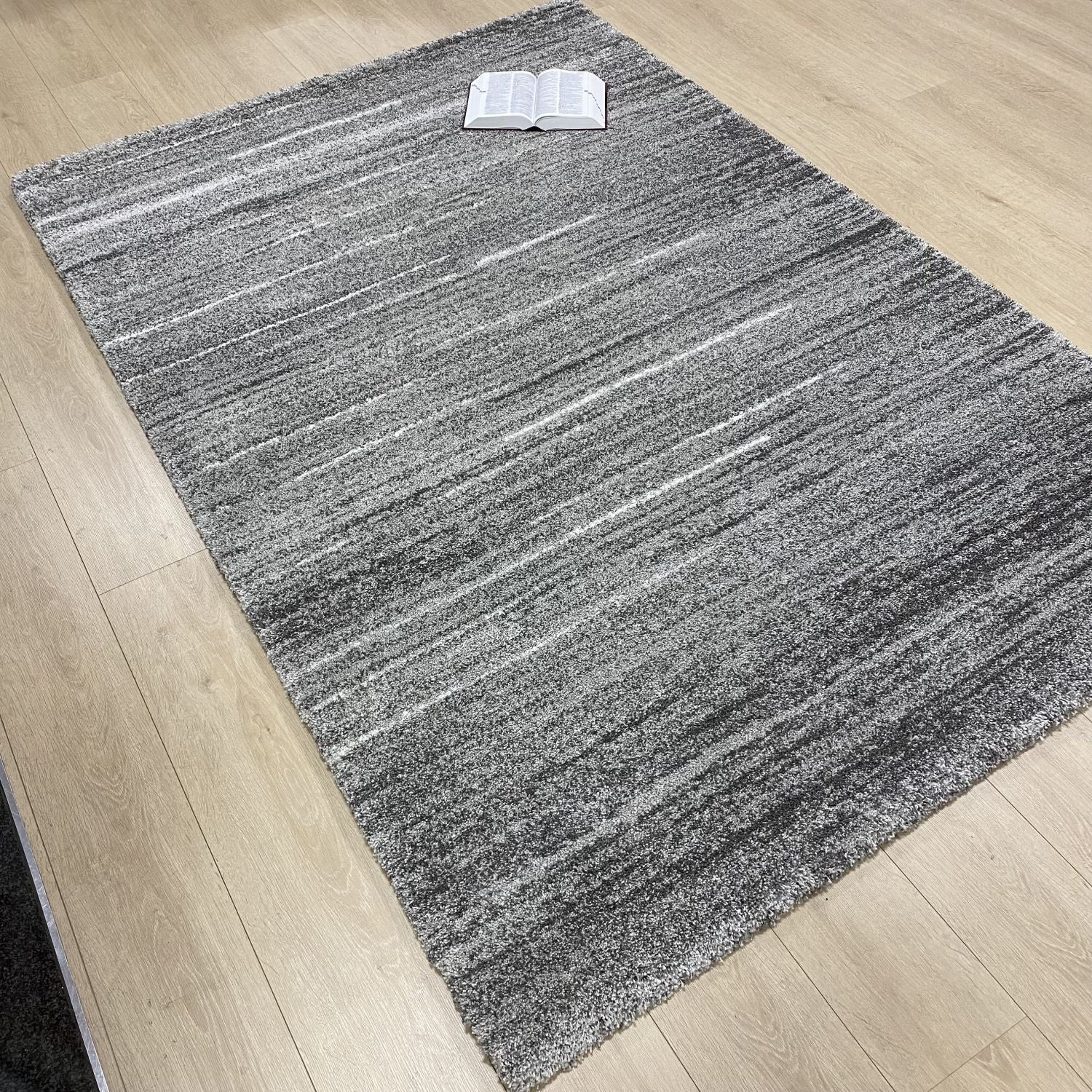 Grijs Tapijt Dik Vloerkleed Omid Belgian Luxury Ultimate Thickness