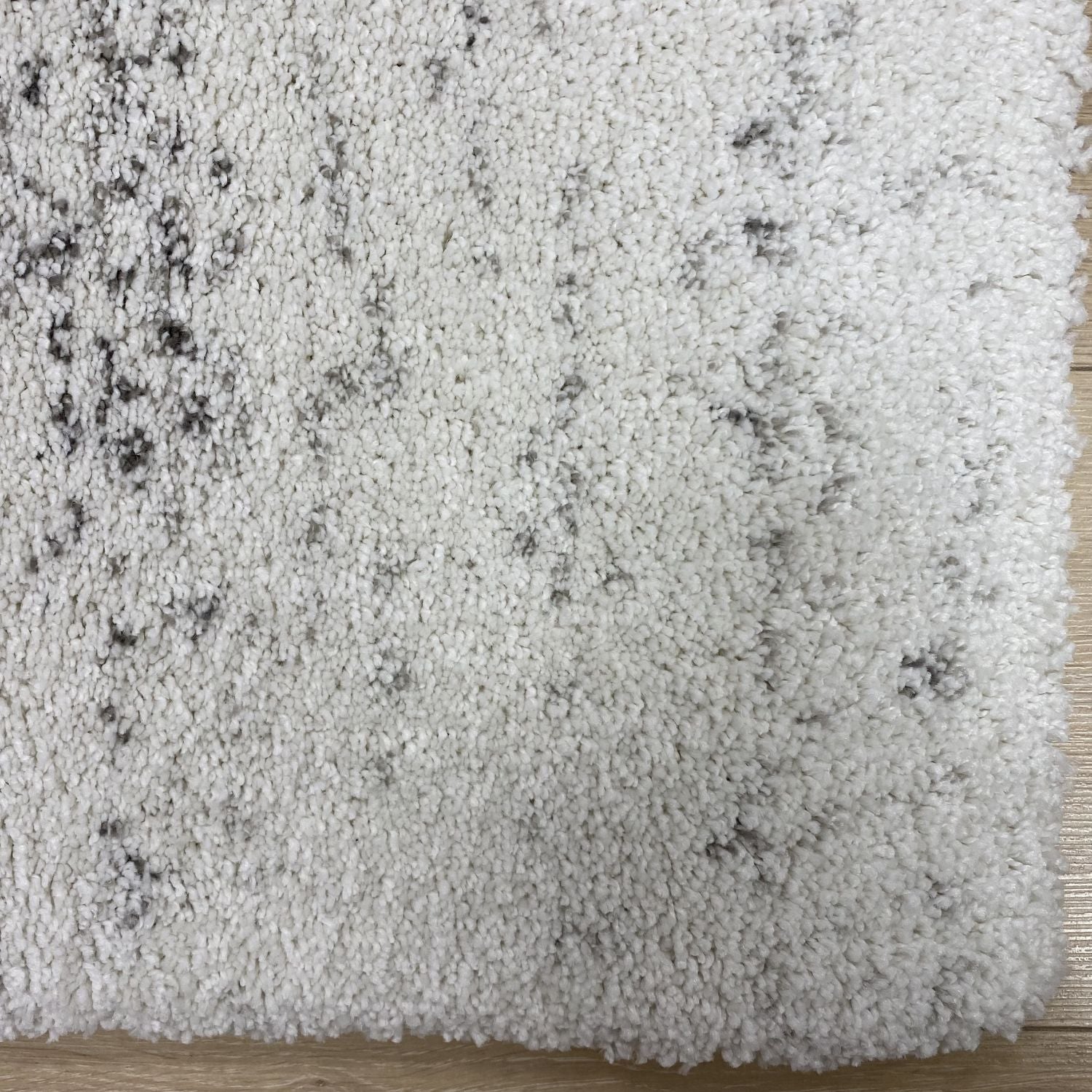 Wit/Grijs Tapijt Dik Vloerkleed Omid Belgian Luxury Ultimate Thickness