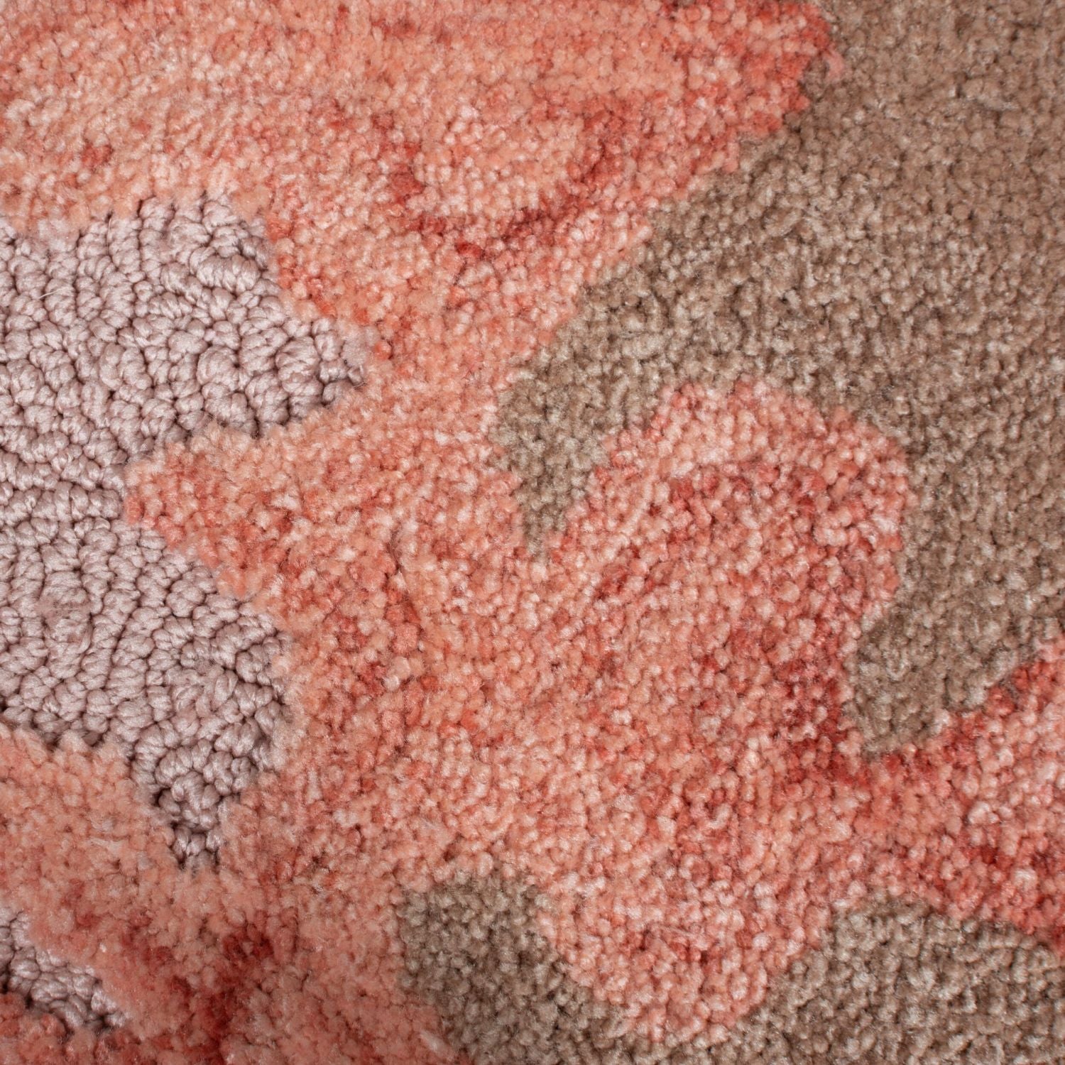 Roze Tapijt Laagpolig Vloerkleed Omid Flower Power