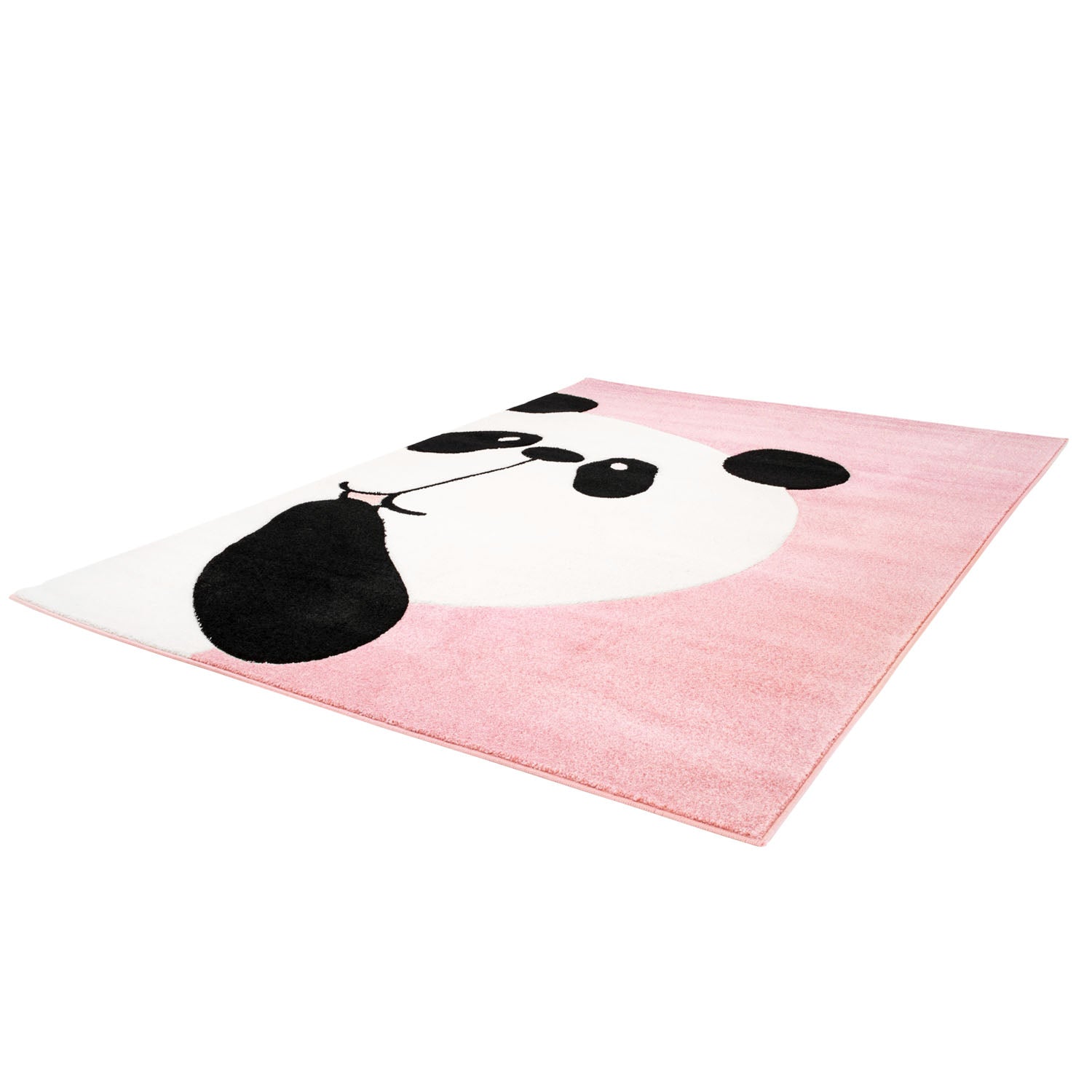 Kindertapijt Omid Panda Roos Vloerkleed - Omid Carpets