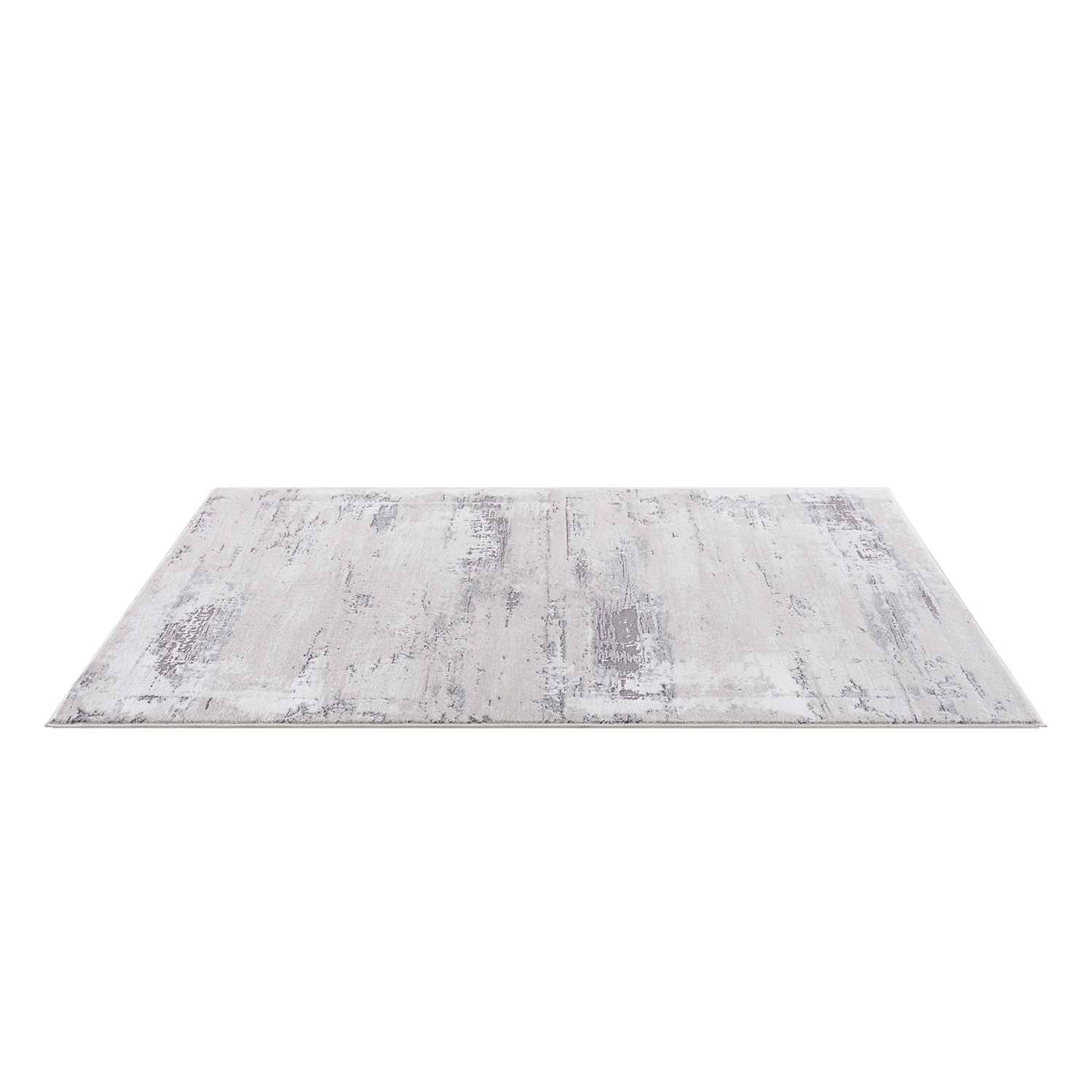 Grijs Tapijt Laagpolig Vloerkleed - Omid Marble Love