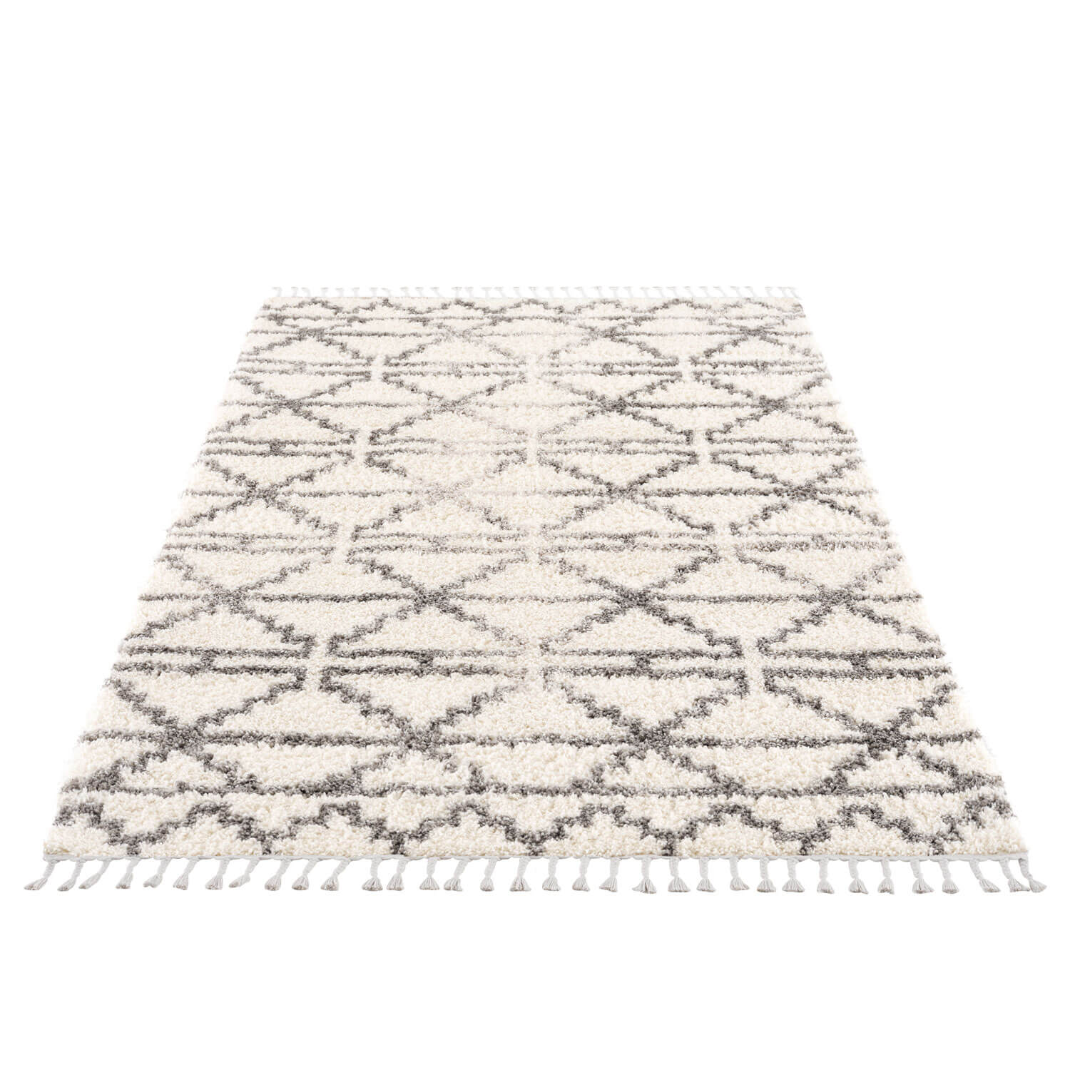 Ivory Tapijt Hoopolig Vloerkleed - Omid Berber Vibes - Omid Carpets