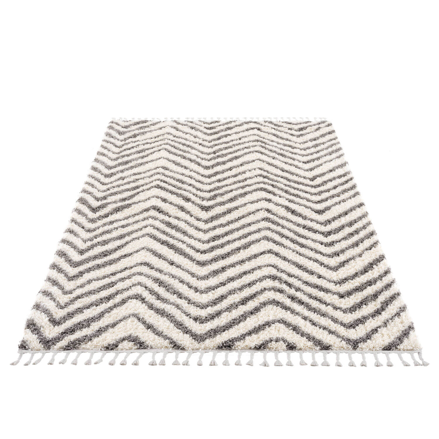Crème Tapijt Hoopolig Vloerkleed - Omid Berber Vibes - Omid Carpets