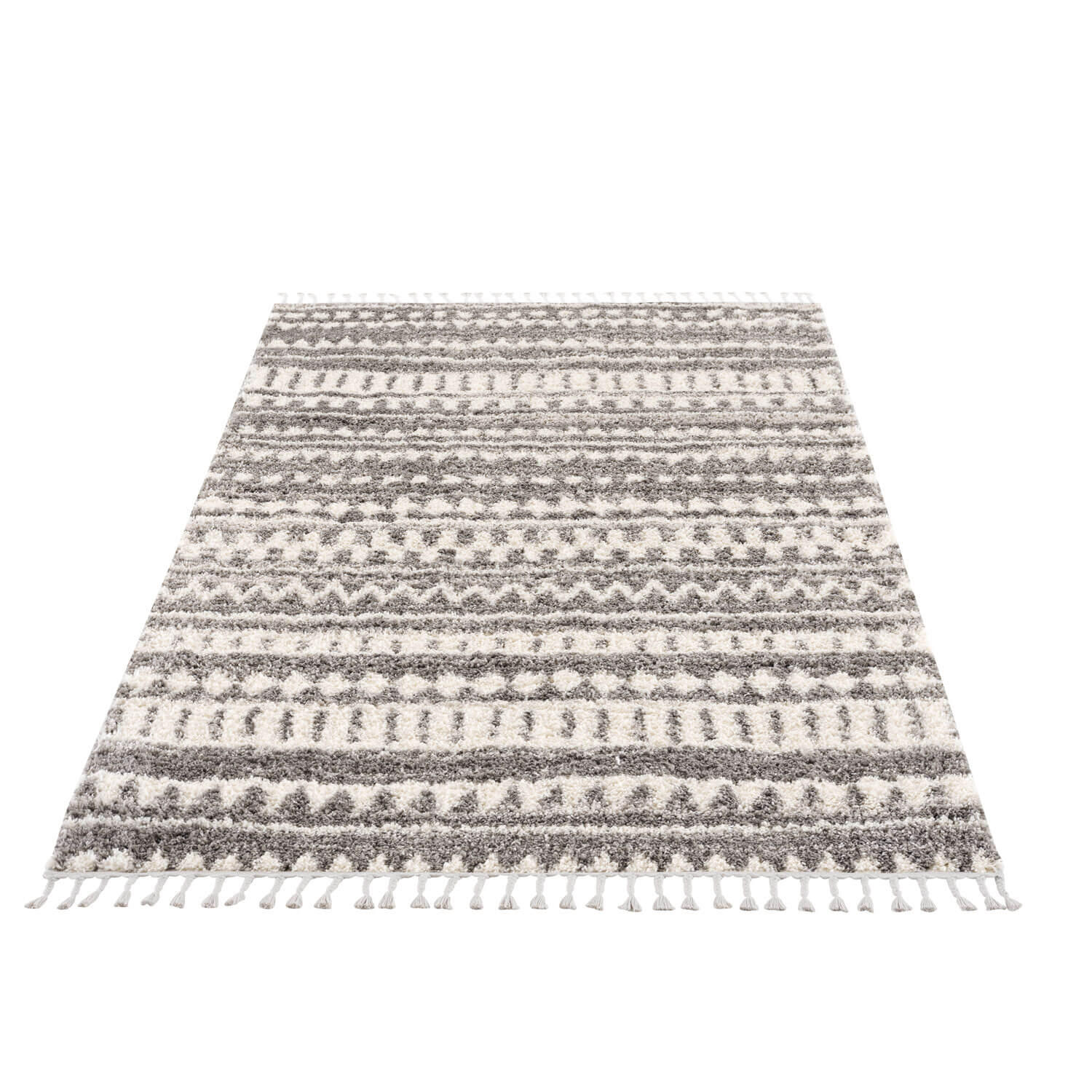 Bruin Tapijt Hoopolig Vloerkleed - Omid Berber Vibes 5 - Omid Carpets