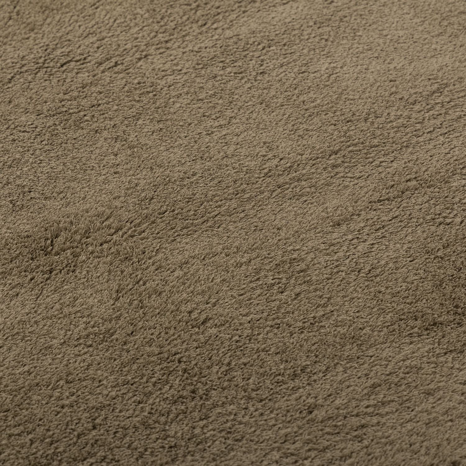 Beige/Taupe Hoogpolig Vloerkleed Omid Belgian Soft Scandinavisch Wasbaar Tapijt