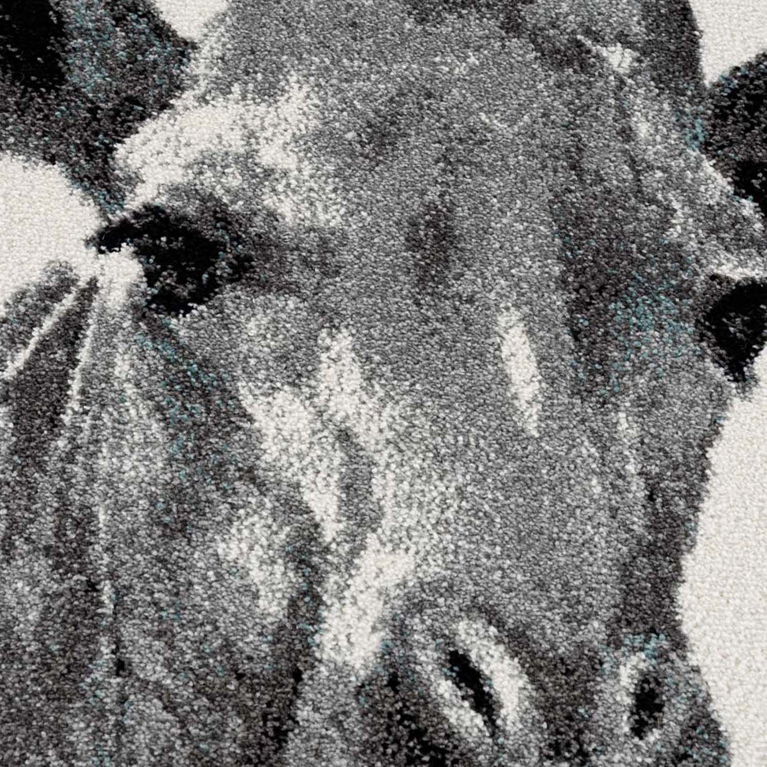 Kindertapijt Omid Giraf Grijs Vloerkleed