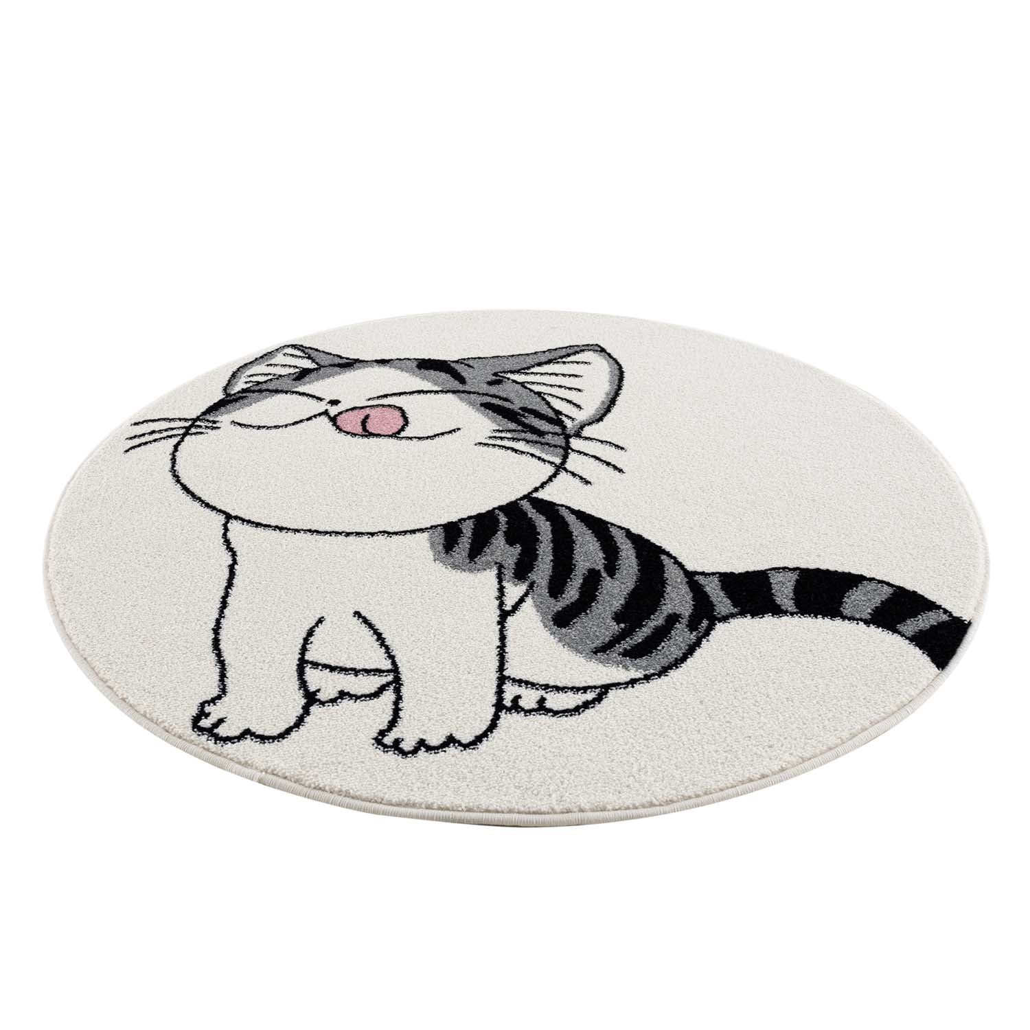 Kindertapijt Omid Katje Crème Vloerkleed