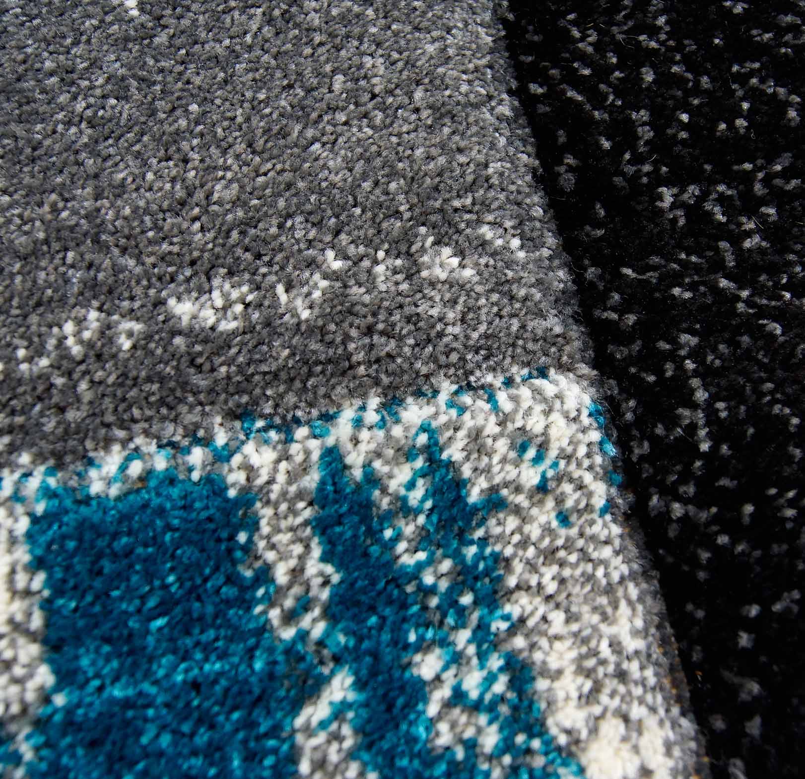 Tapijt Omid Art Vloerkleed Blauw - Omid Carpets