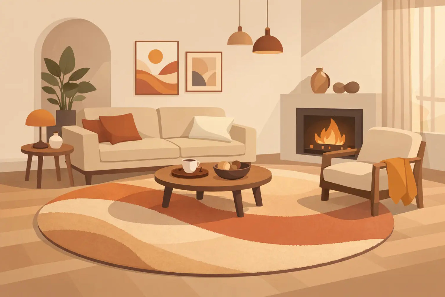 Tapijt trends 2026 voor een warm interieur