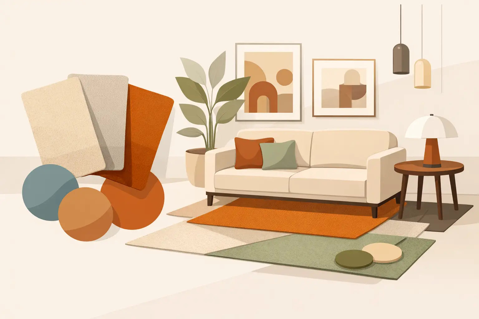Tapijt kleuren combineren in je interieur