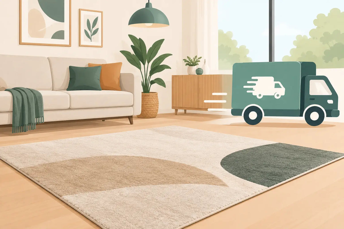 Tapijt met gratis verzending voor elk interieur