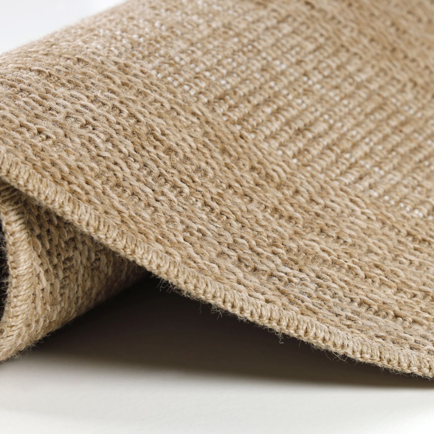 Beige Tapijt Laagpolig Vloerkleed Omid Graceful Ovals