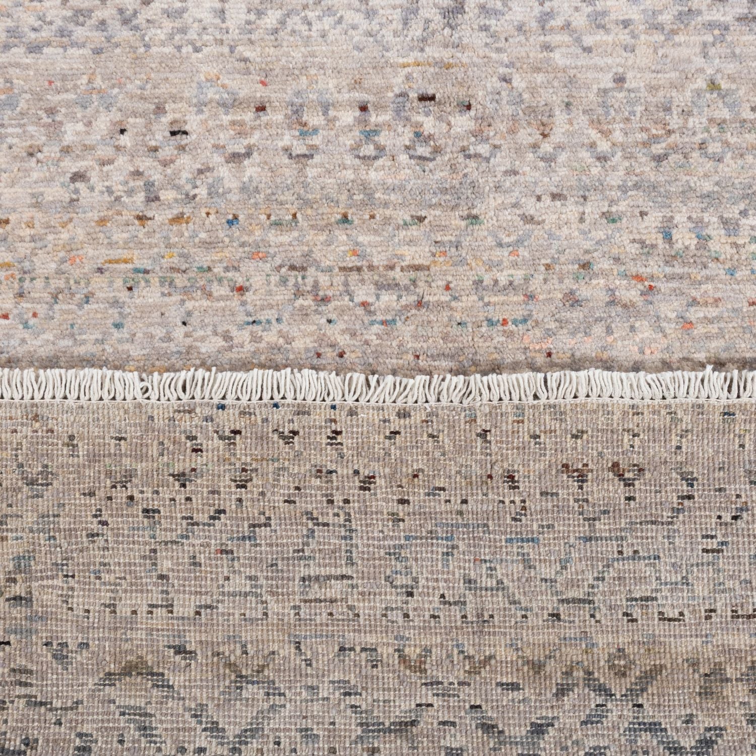 Afghaans Tapijt Laagpolig Handgeknoopt Wollen Vloerkleed - Omid Afghan Wool Luxury 168x241 - Omid Carpets