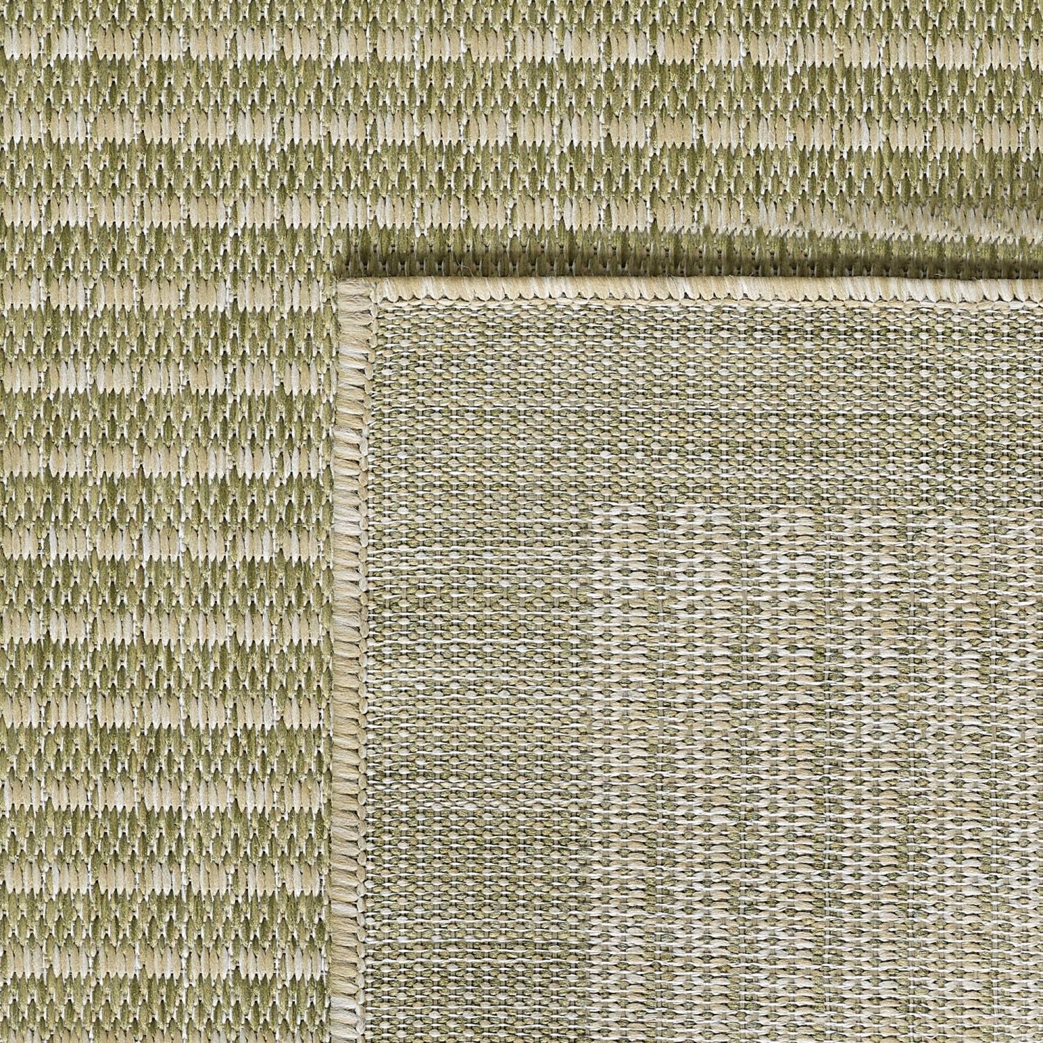 Groen Tapijt Laagpolig Vloerkleed Indoor/Outdoor