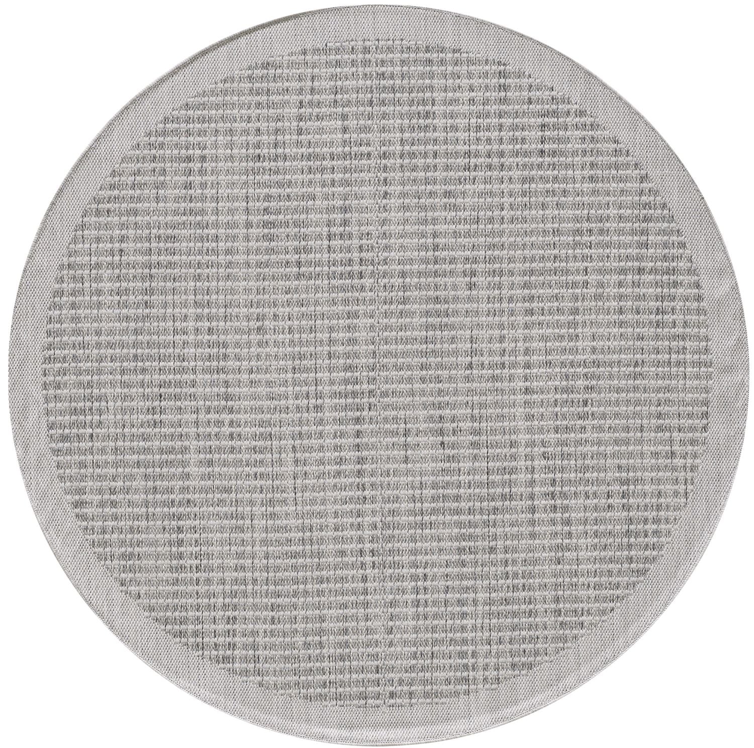 Grijs Tapijt Laagpolig Vloerkleed Indoor/Outdoor