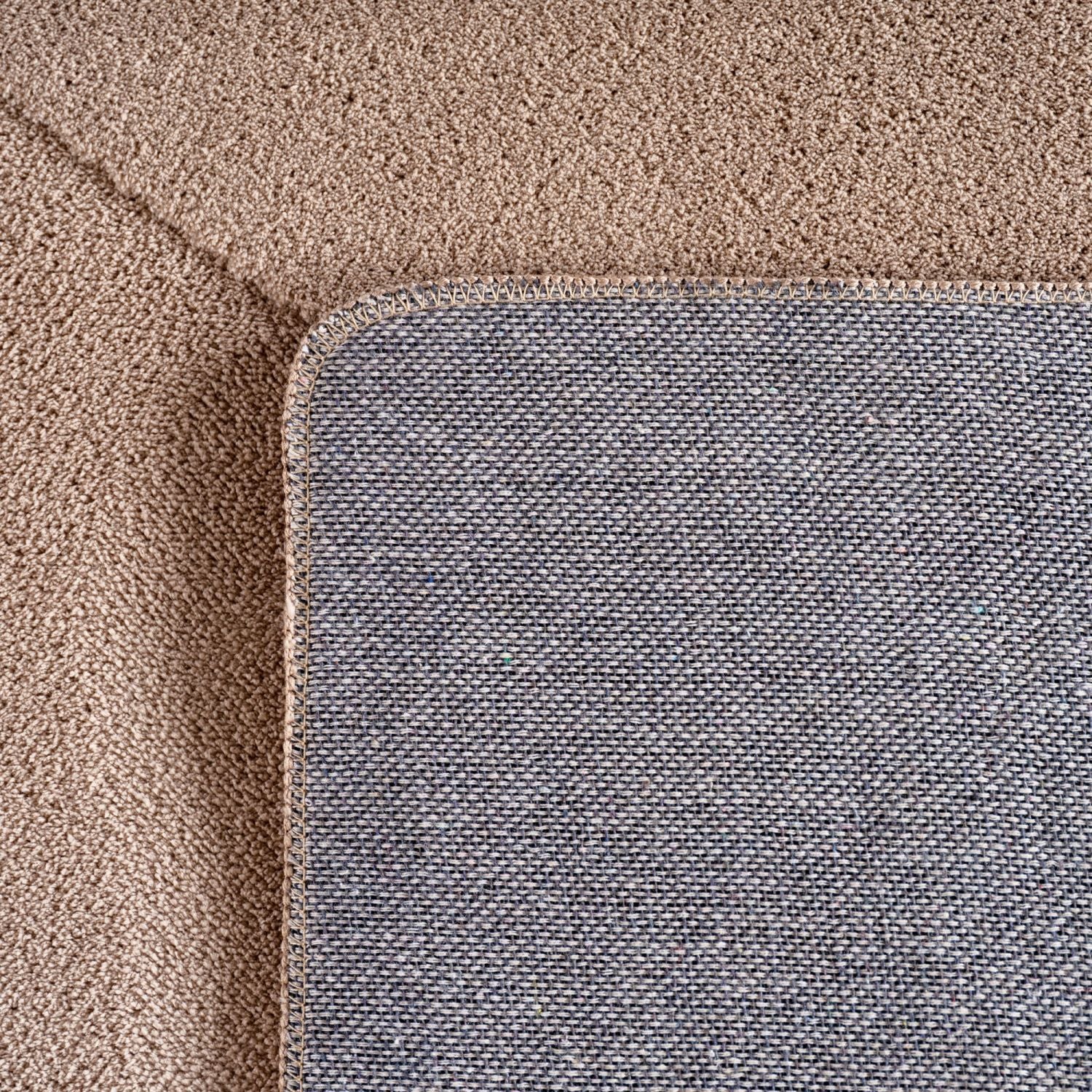 Beige Tapijt Laagpolig Vloerkleed Omid Japandi Stijl