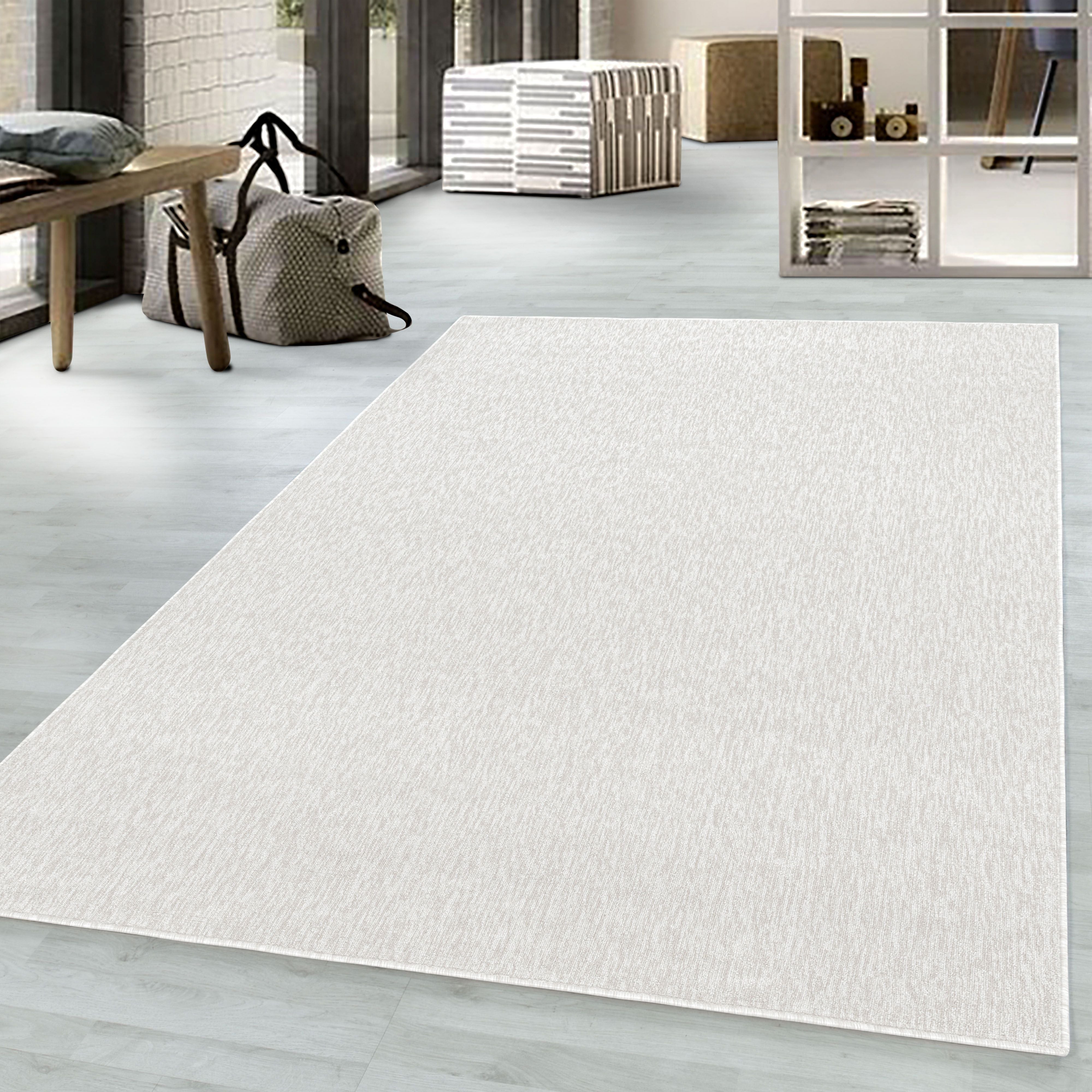 Crème Tapijt Laagpolig Vloerkleed Omid Elegant Comforts Collection