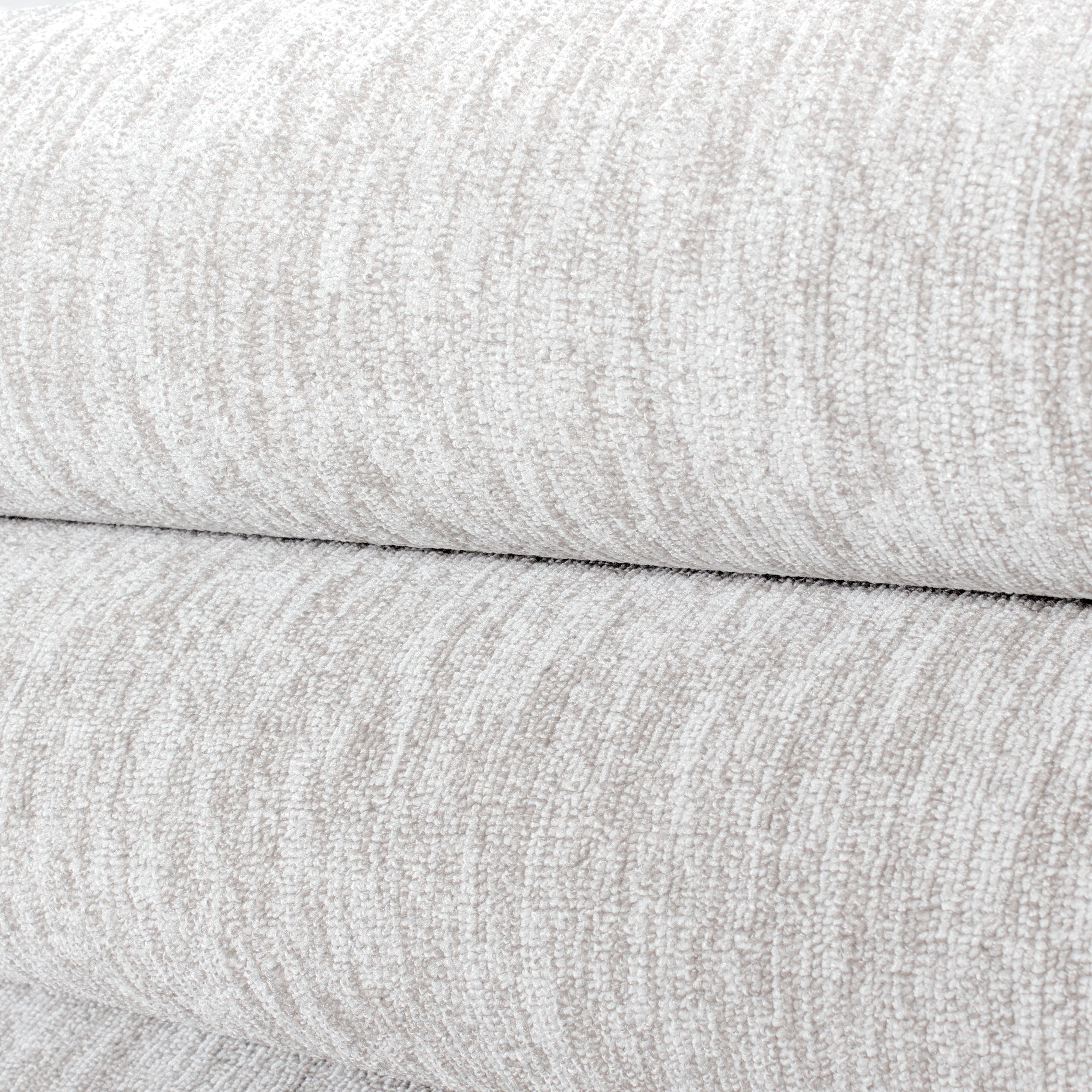 Crème Tapijt Laagpolig Vloerkleed Omid Elegant Comforts Collection