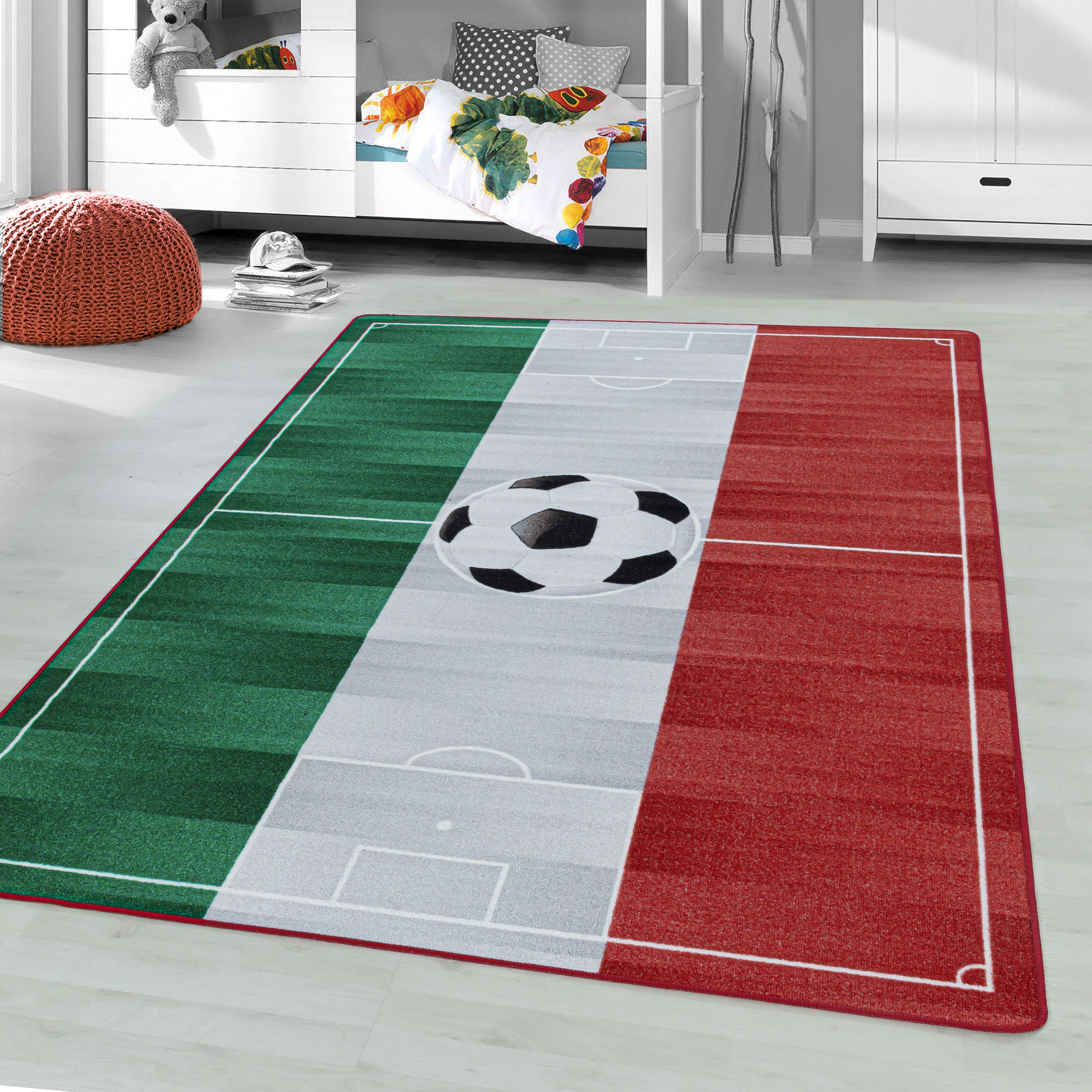 Wit Tapijt Laagpolig Vloerkleed Omid Playful wonder collection